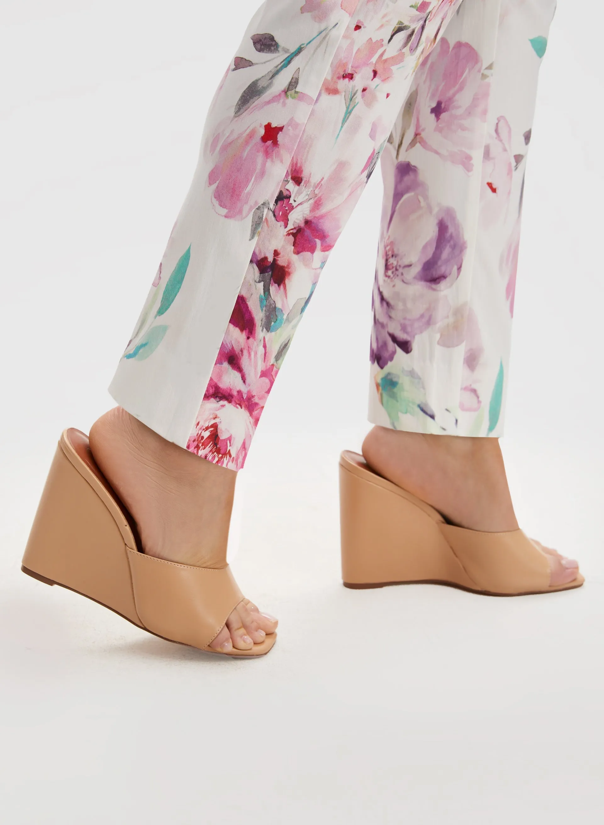 Floral Print Pull-On Pants sold by Laura product image thumbnail 5