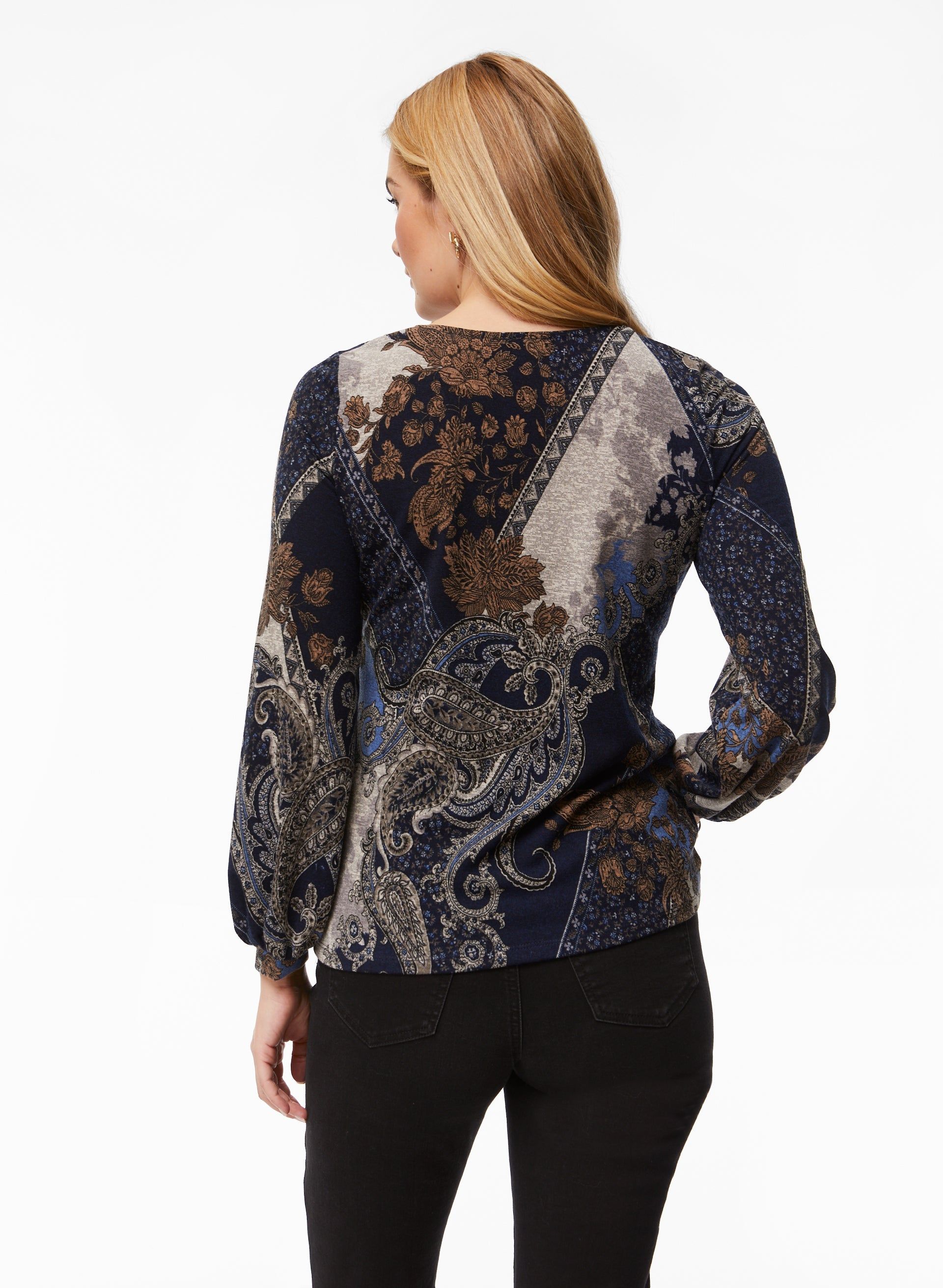 Paisley Print Top sold by Laura product image thumbnail 4