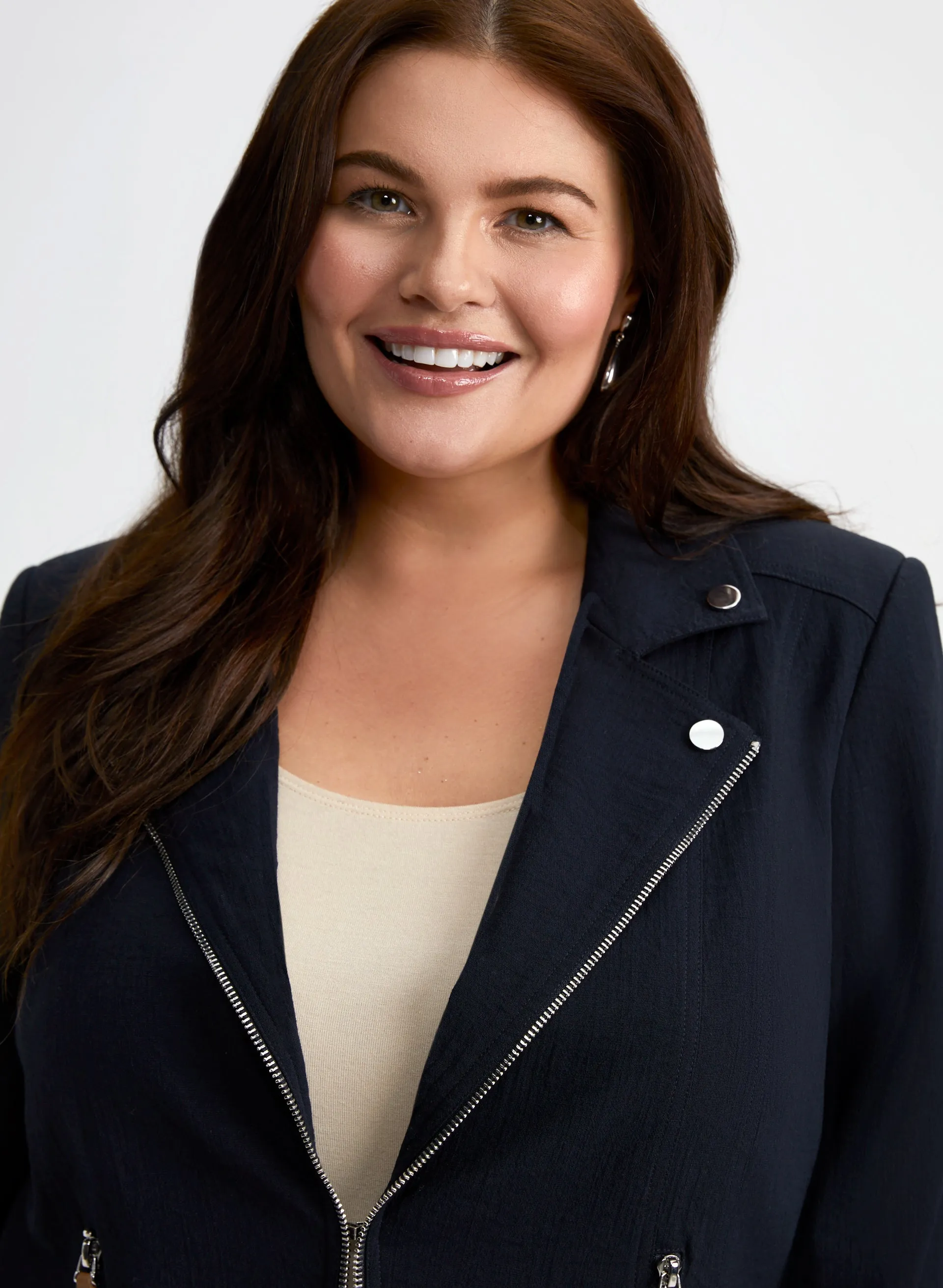 Zipper Detail Jacket sold by Laura product image thumbnail 4