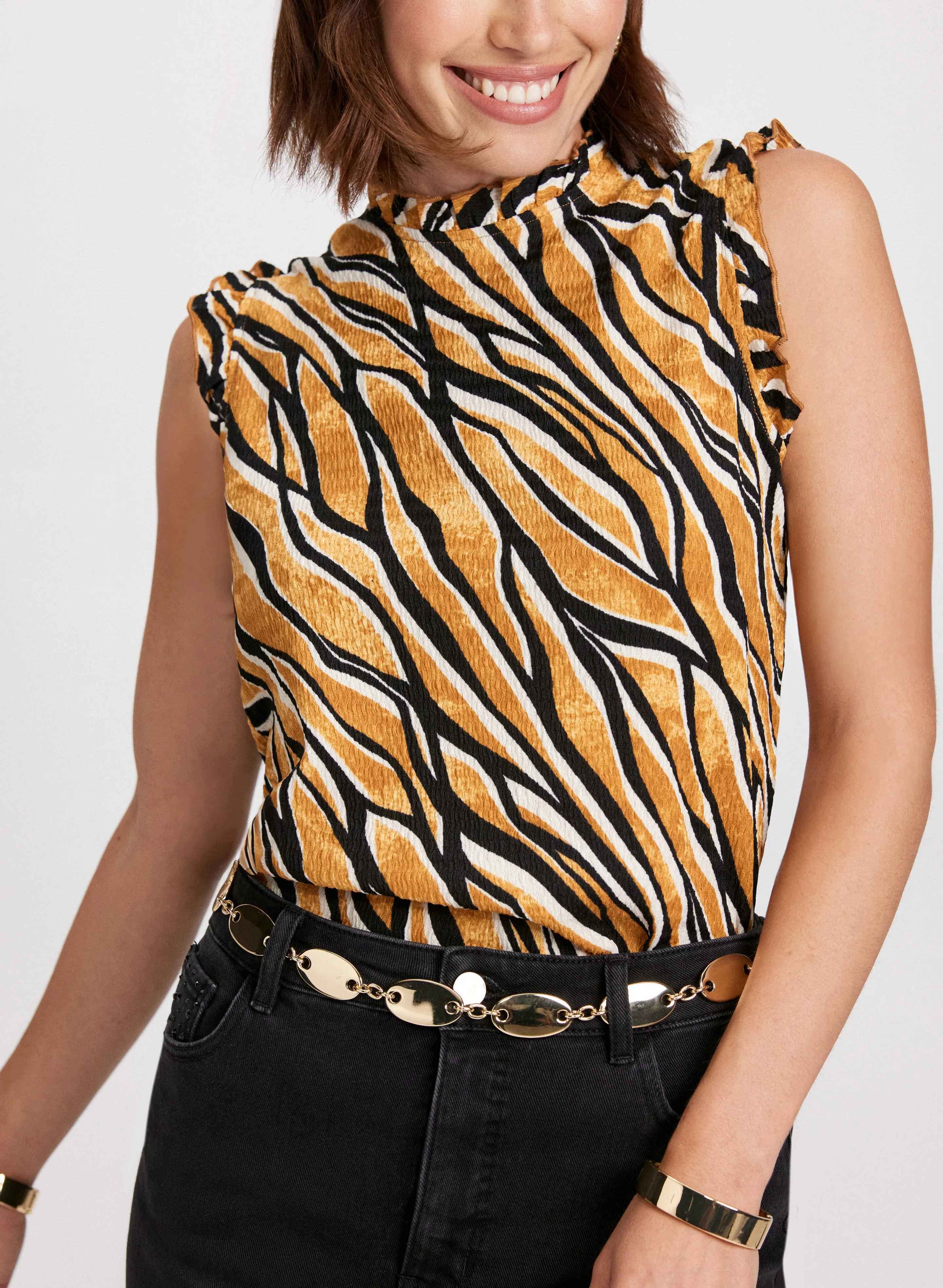 Oval Insert Chain Belt - Plus sold by Laura product image thumbnail 3