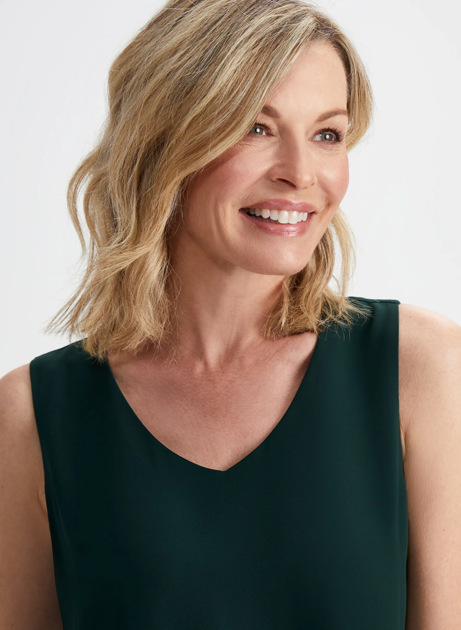 Sleeveless V-Neck Blouse sold by Laura product image thumbnail 2