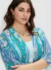 Paisley Print Open Front Top sold by Laura