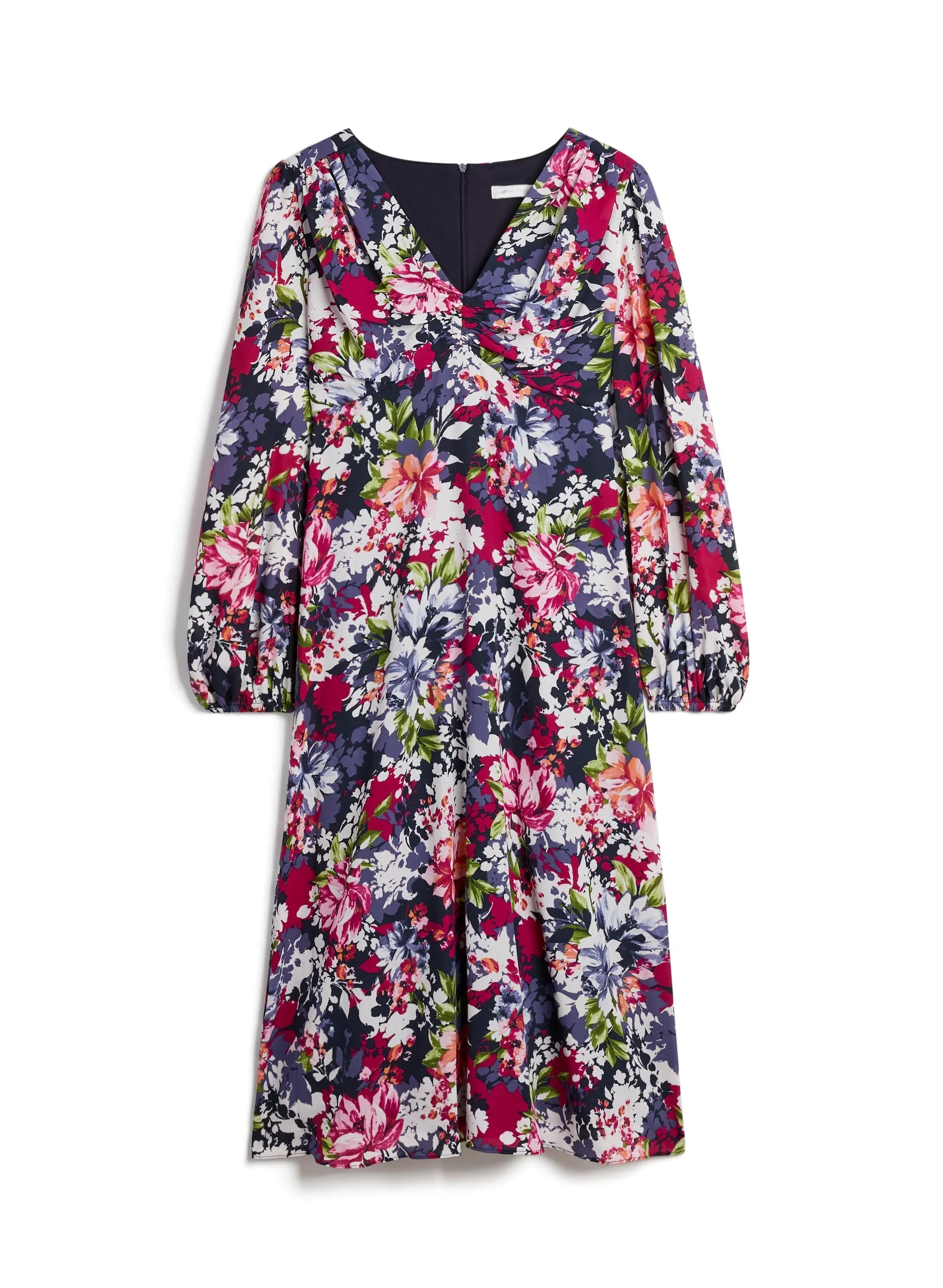 Floral Print V-Neck Dress sold by Laura product image thumbnail 3