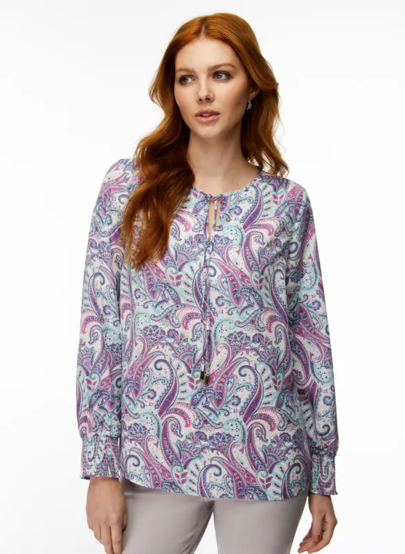 Paisley Print Blouse sold by Laura