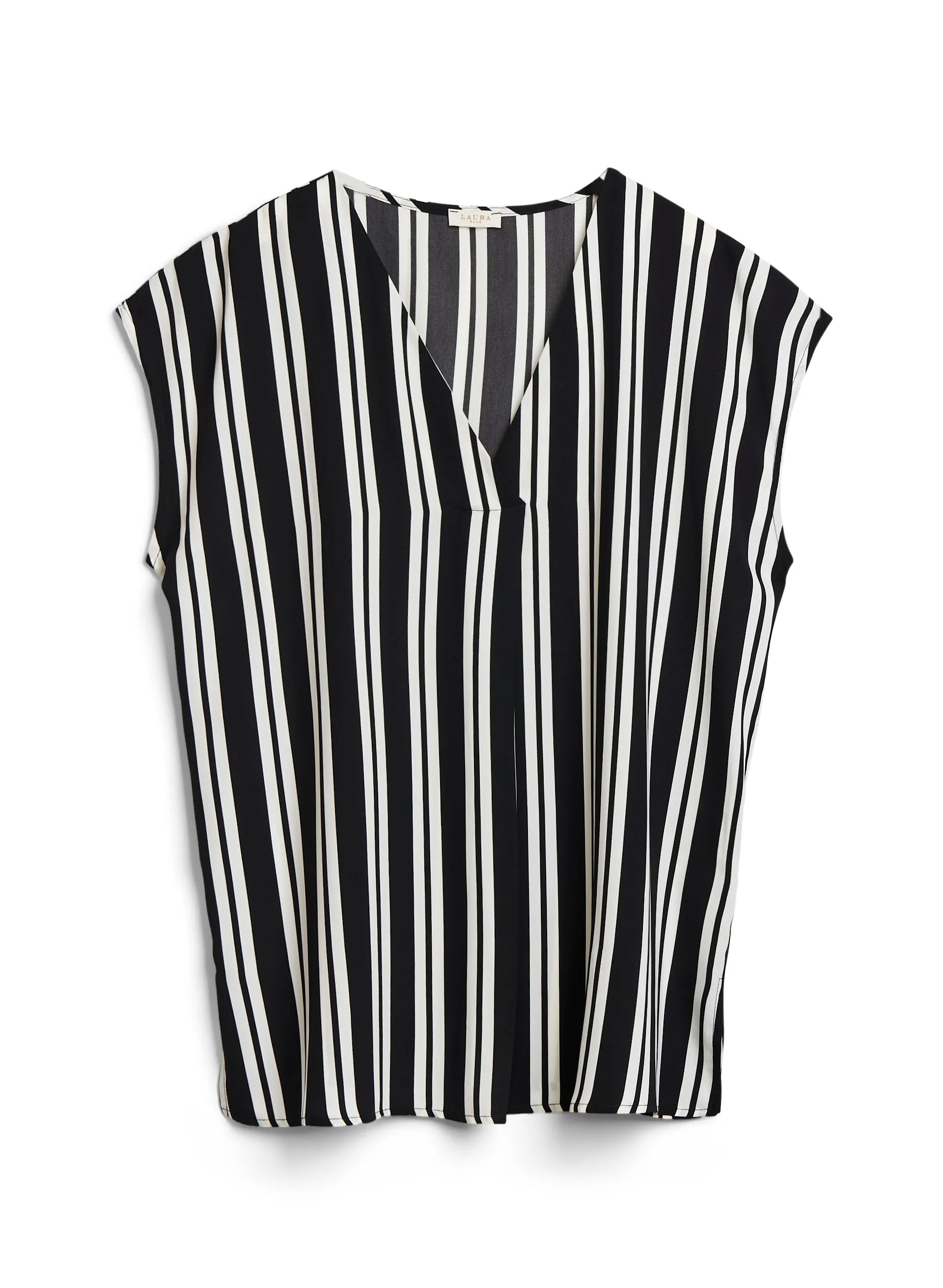 Stripe Print Popover Top sold by Laura product image thumbnail 5