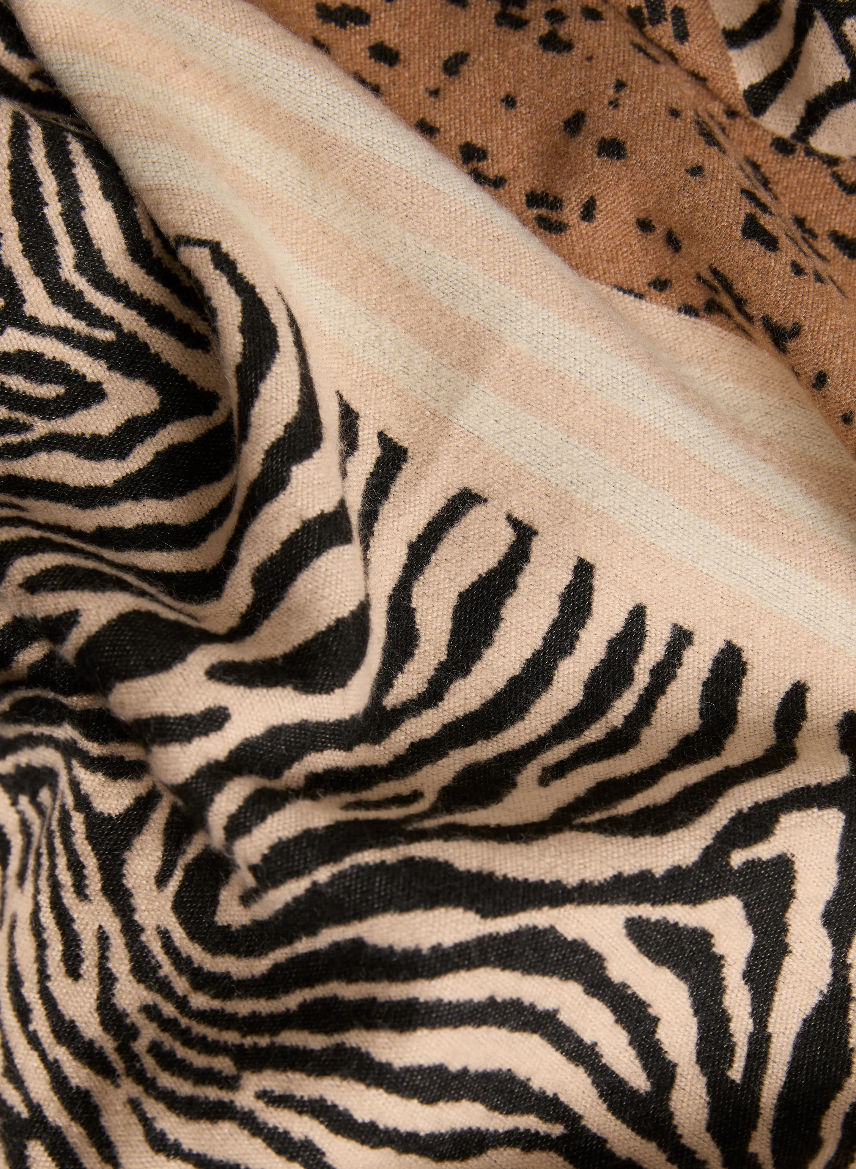 Mixed Animal Print Scarf sold by Laura product image thumbnail 2
