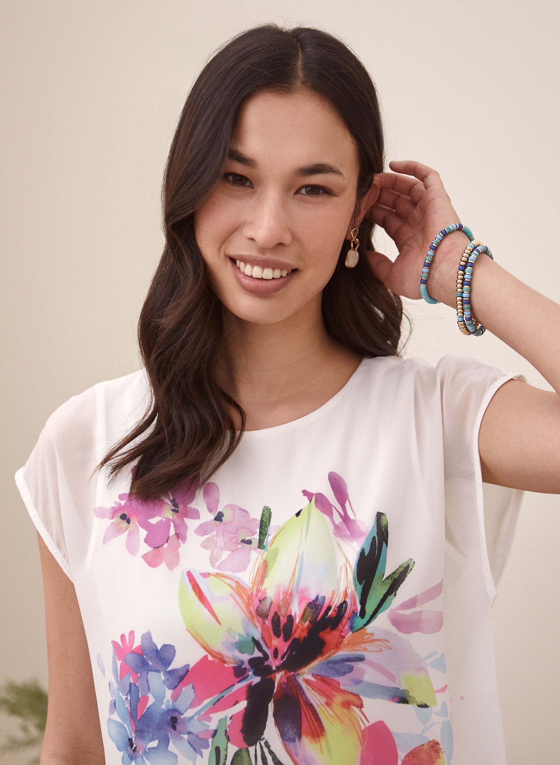 Floral Print Blouse sold by Laura product image thumbnail 2