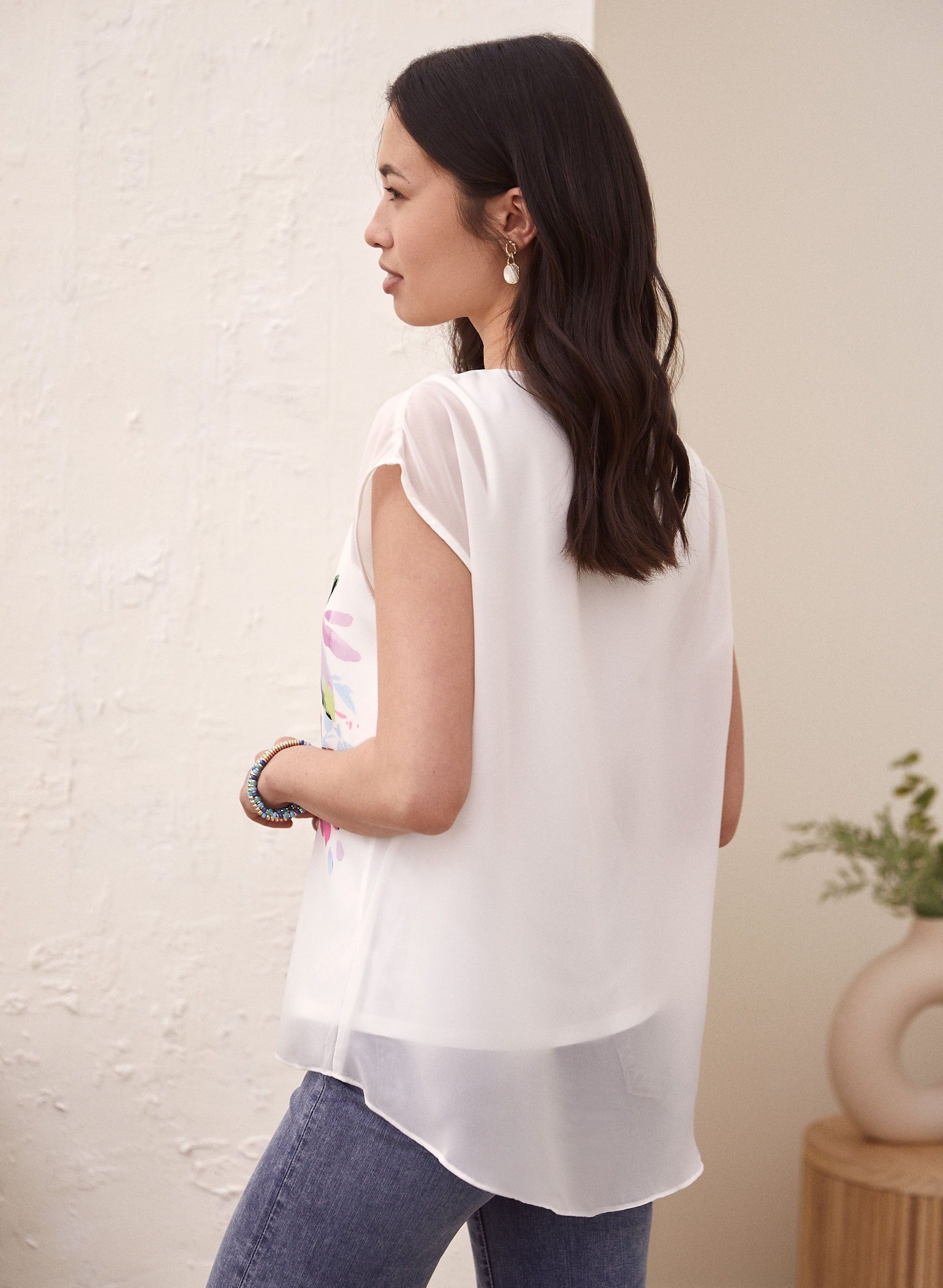 Floral Print Blouse sold by Laura product image thumbnail 4