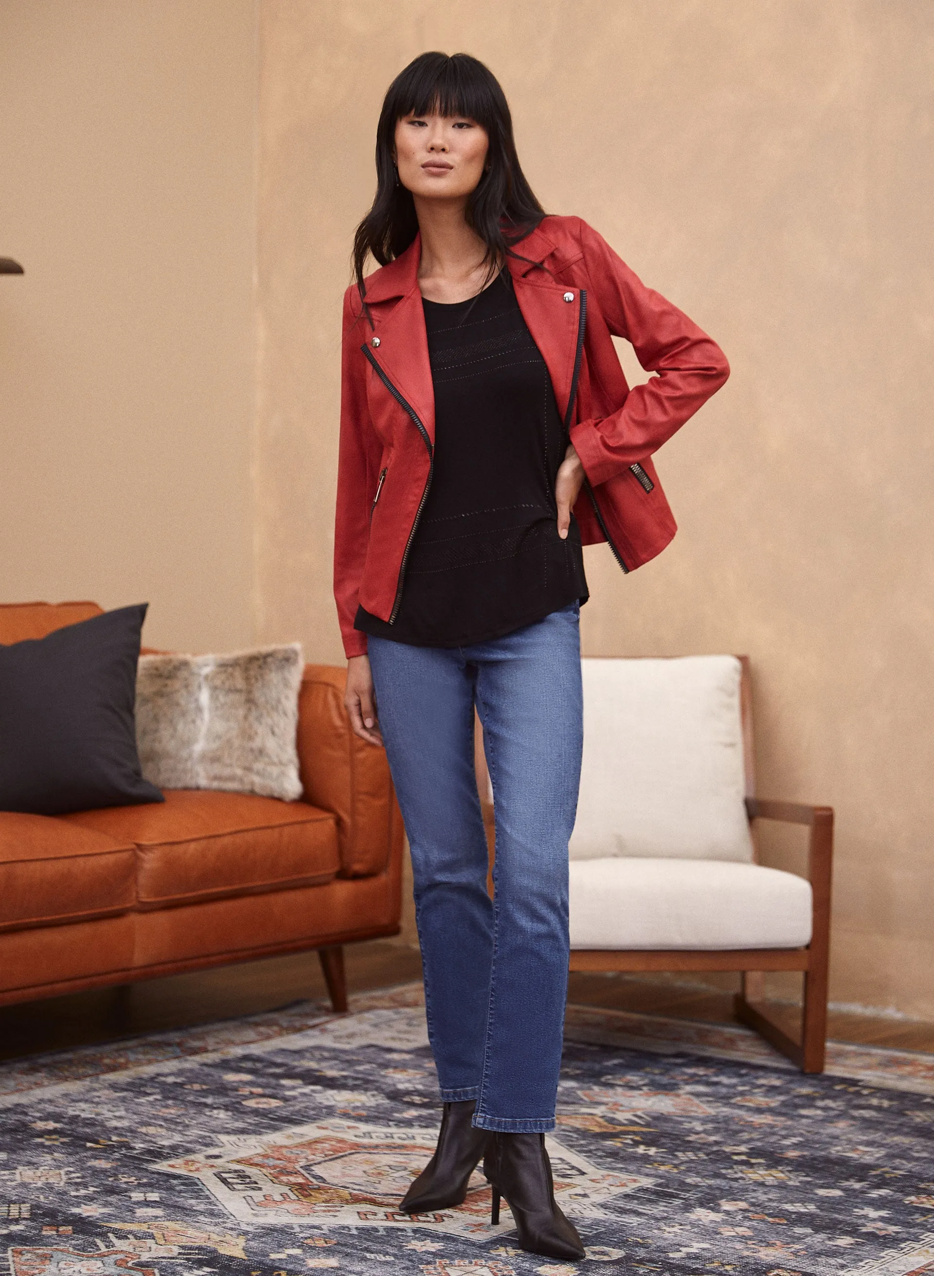 Rhinestone Detail Tee sold by Laura product image thumbnail 3