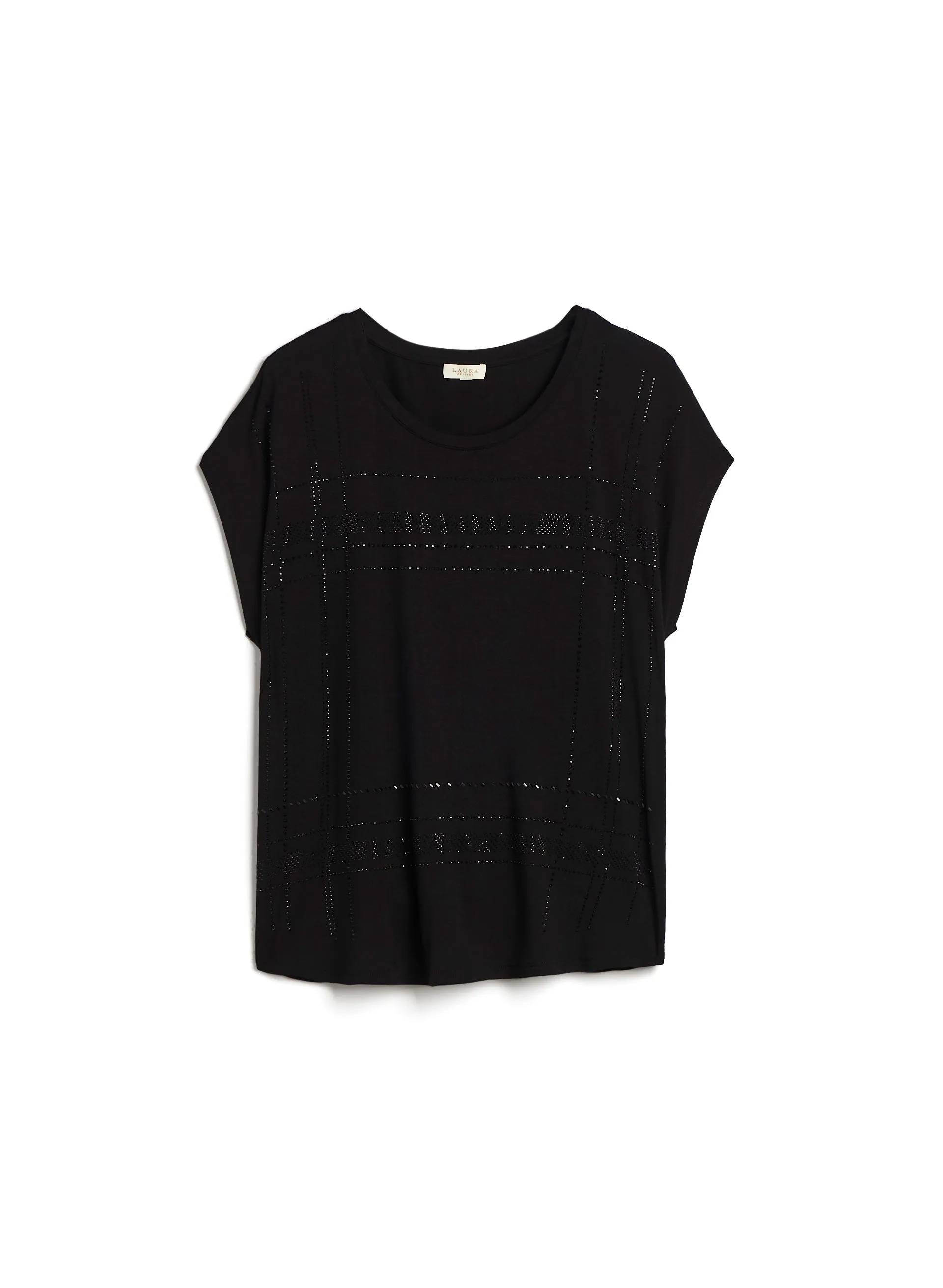 Rhinestone Detail Tee sold by Laura product image thumbnail 5