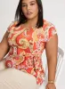 Tie Detail Paisley Top sold by Laura