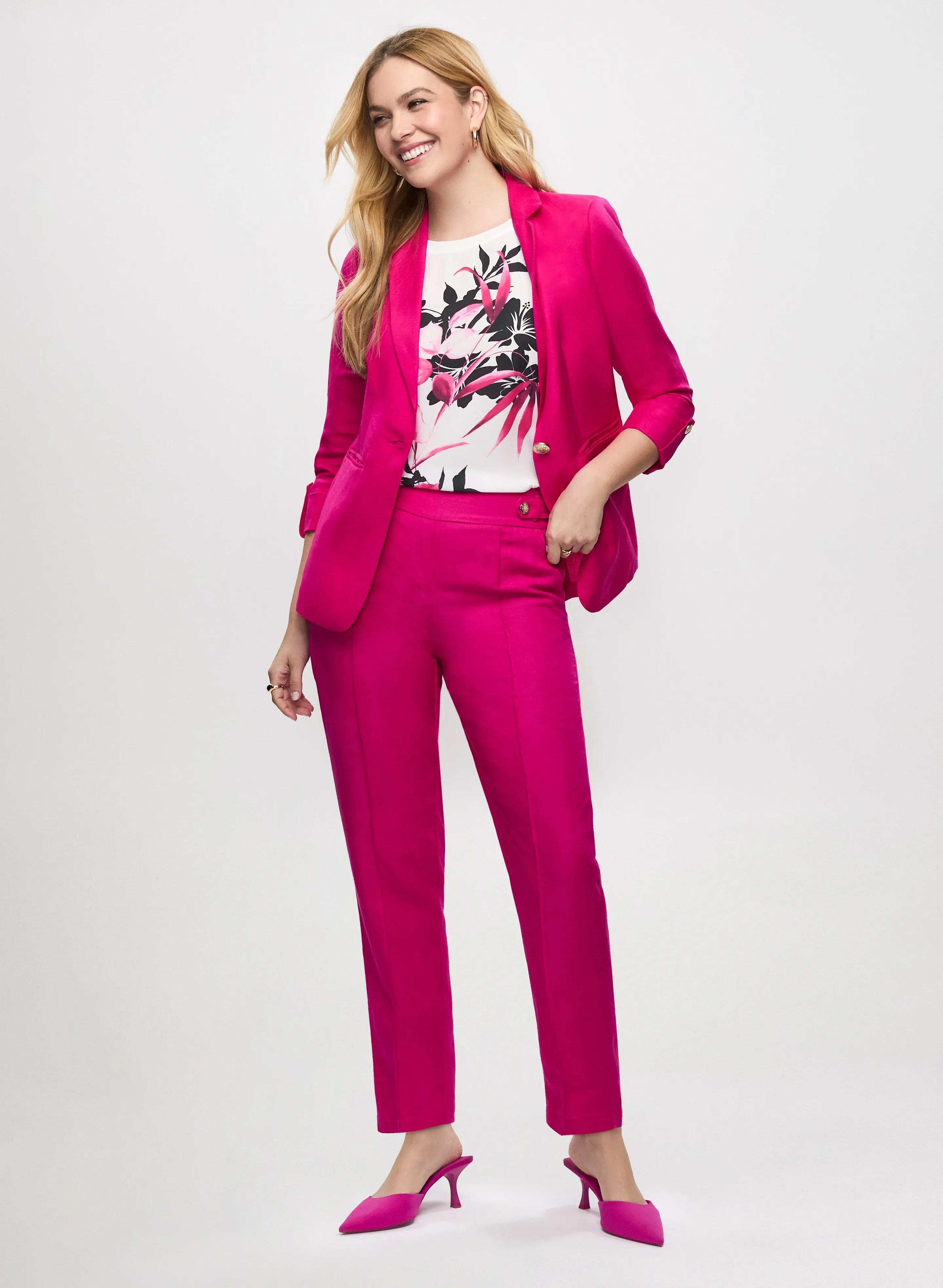 Sleeveless Floral Print Tee sold by Laura product image thumbnail 2