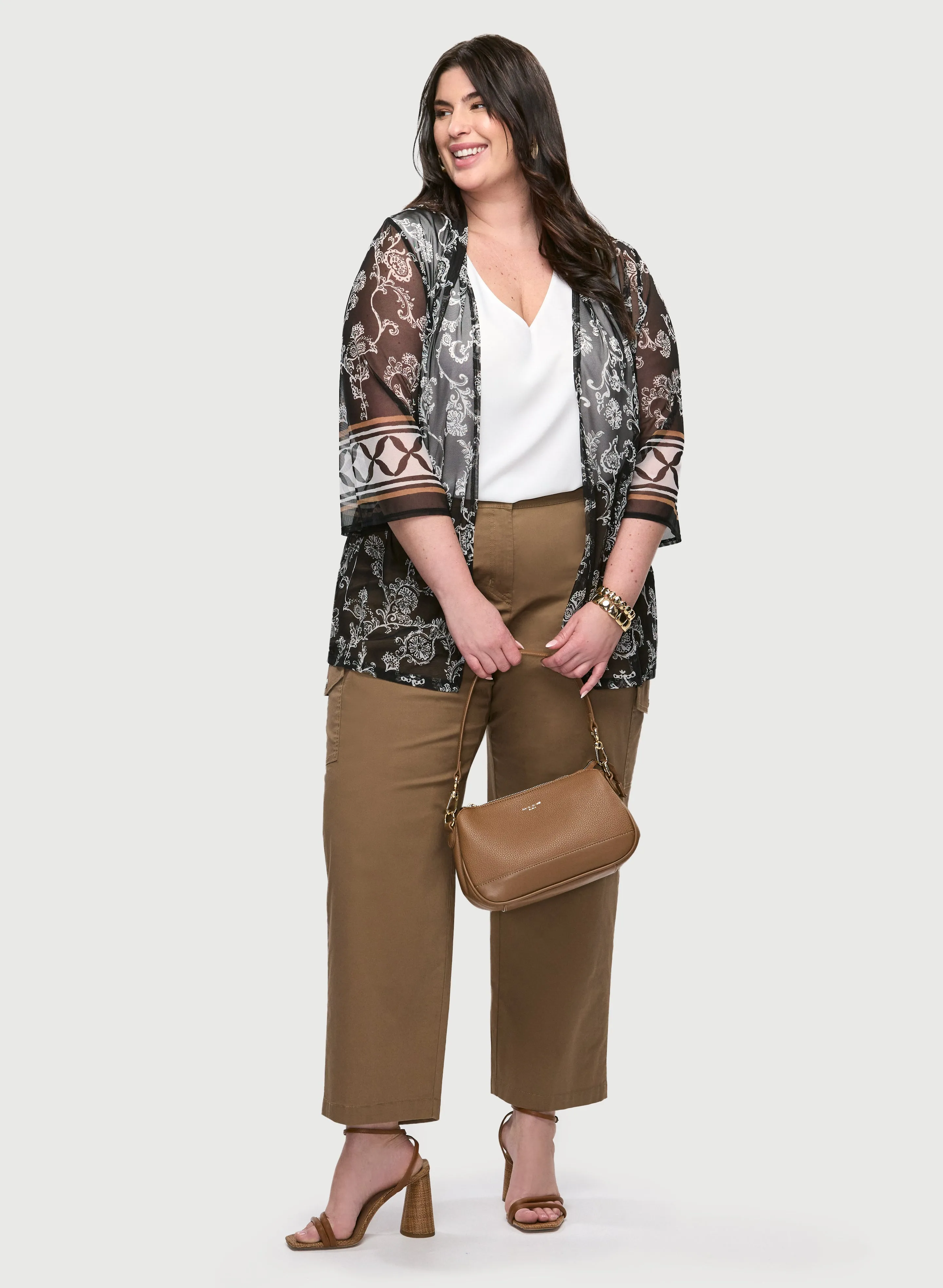 Wide Leg Cargo Pants sold by Laura product image thumbnail 3