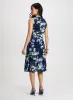 Floral Pleated Midi Dress sold by Laura