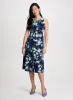Floral Pleated Midi Dress sold by Laura