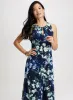 Floral Pleated Midi Dress sold by Laura