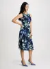 Floral Pleated Midi Dress sold by Laura