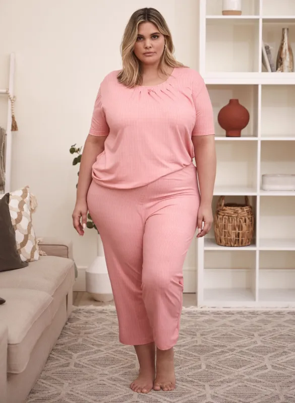 Zigzag Print Pyjama Set sold by Laura