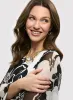Sheer Sleeve Floral Print Top sold by Laura
