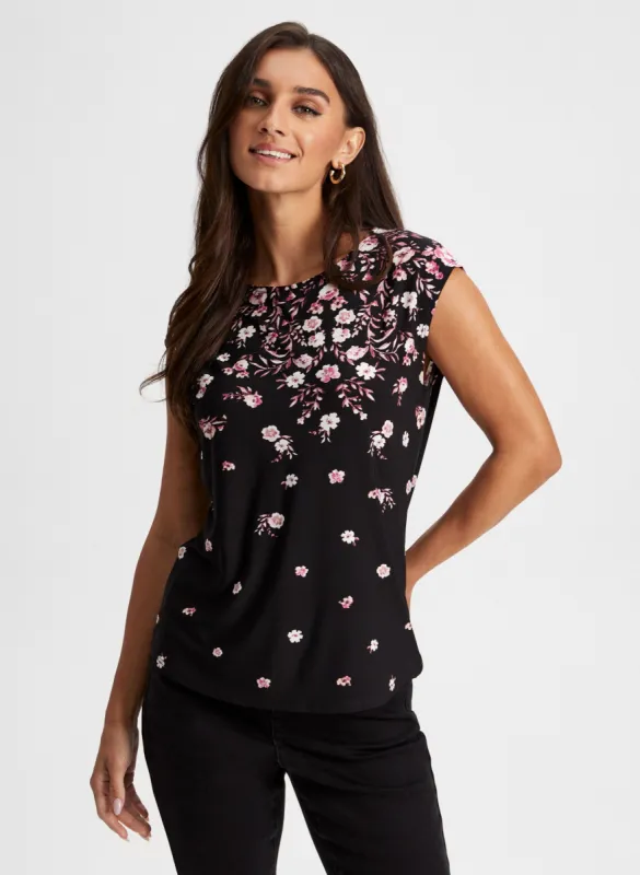 Floral Print Top sold by Laura