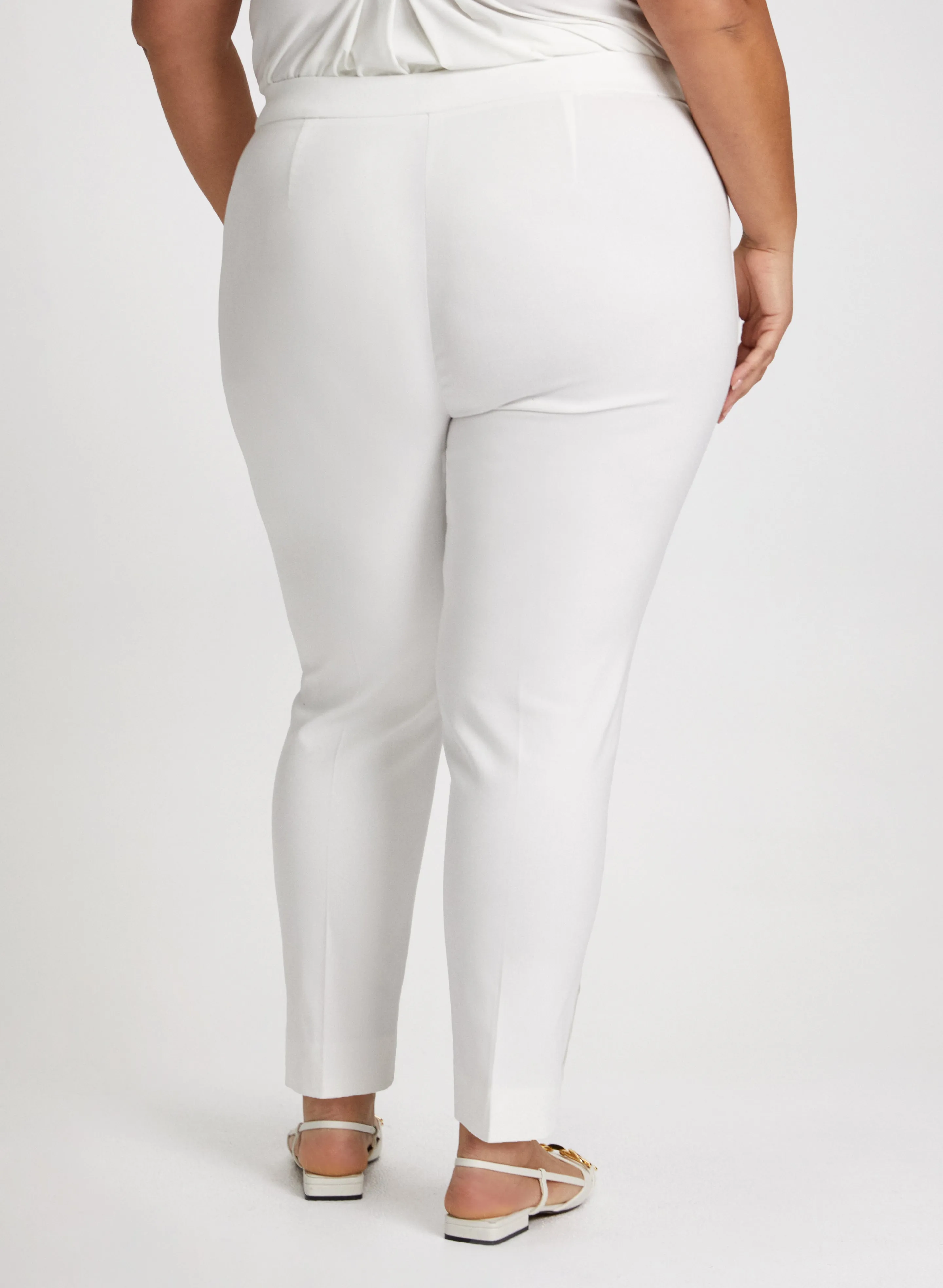 Pull-On Slim-Leg Pants sold by Laura product image thumbnail 2