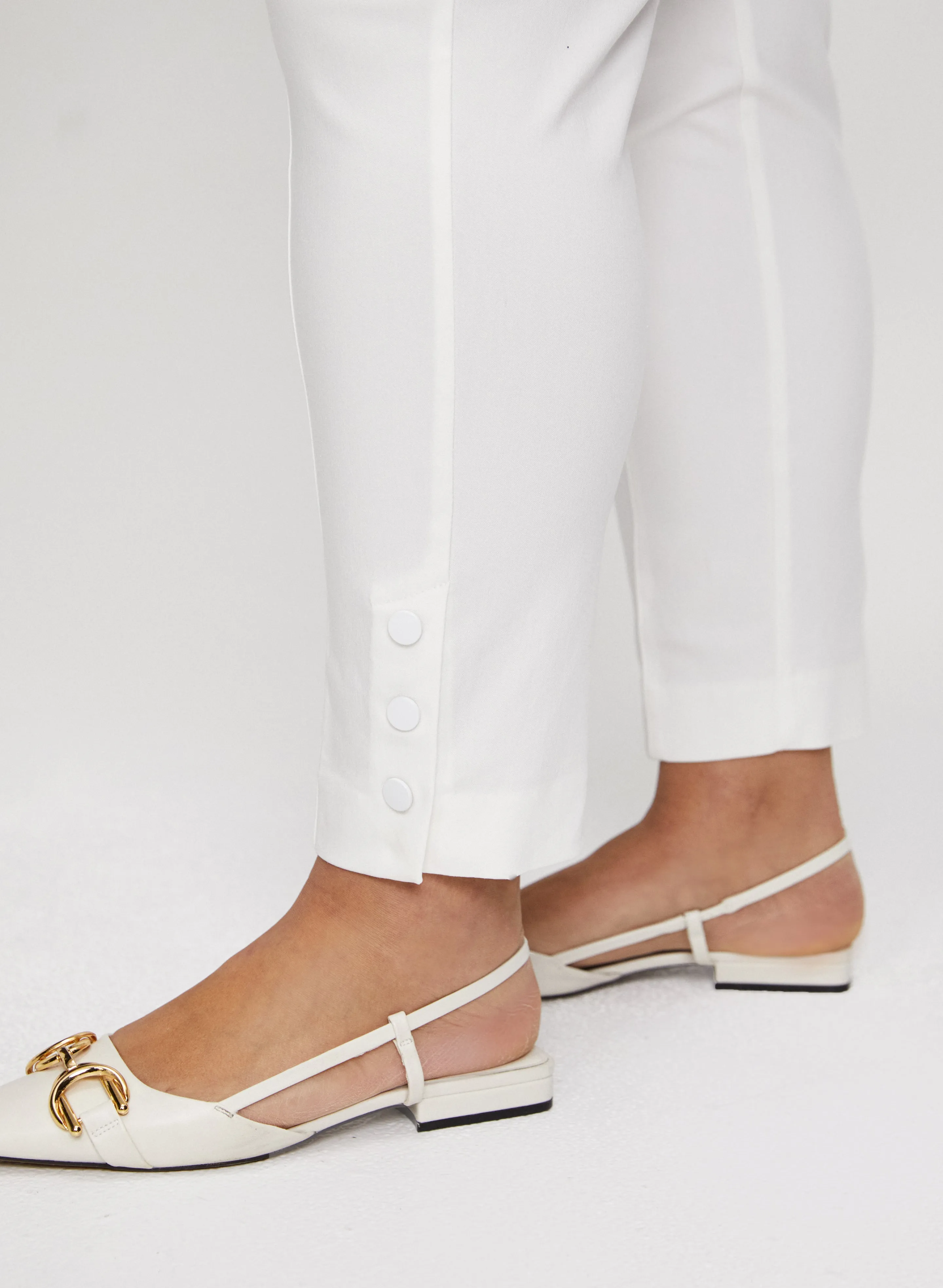 Pull-On Slim-Leg Pants sold by Laura product image thumbnail 4