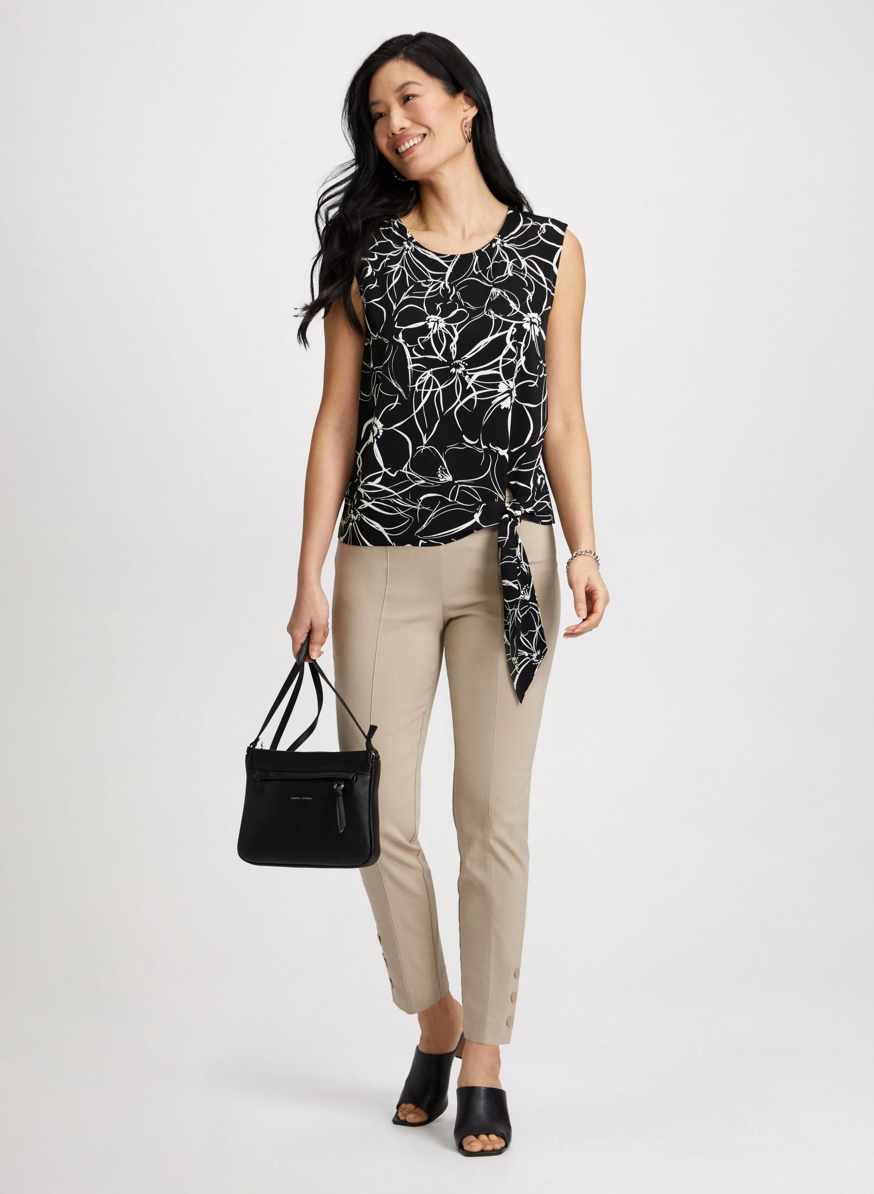 Slim Pull-On Ankle Pants sold by Laura product image thumbnail 4