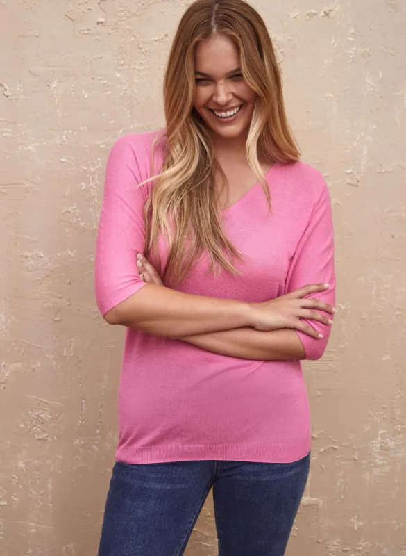 Charlie B - Dolman Sleeve Cotton Sweater sold by Laura