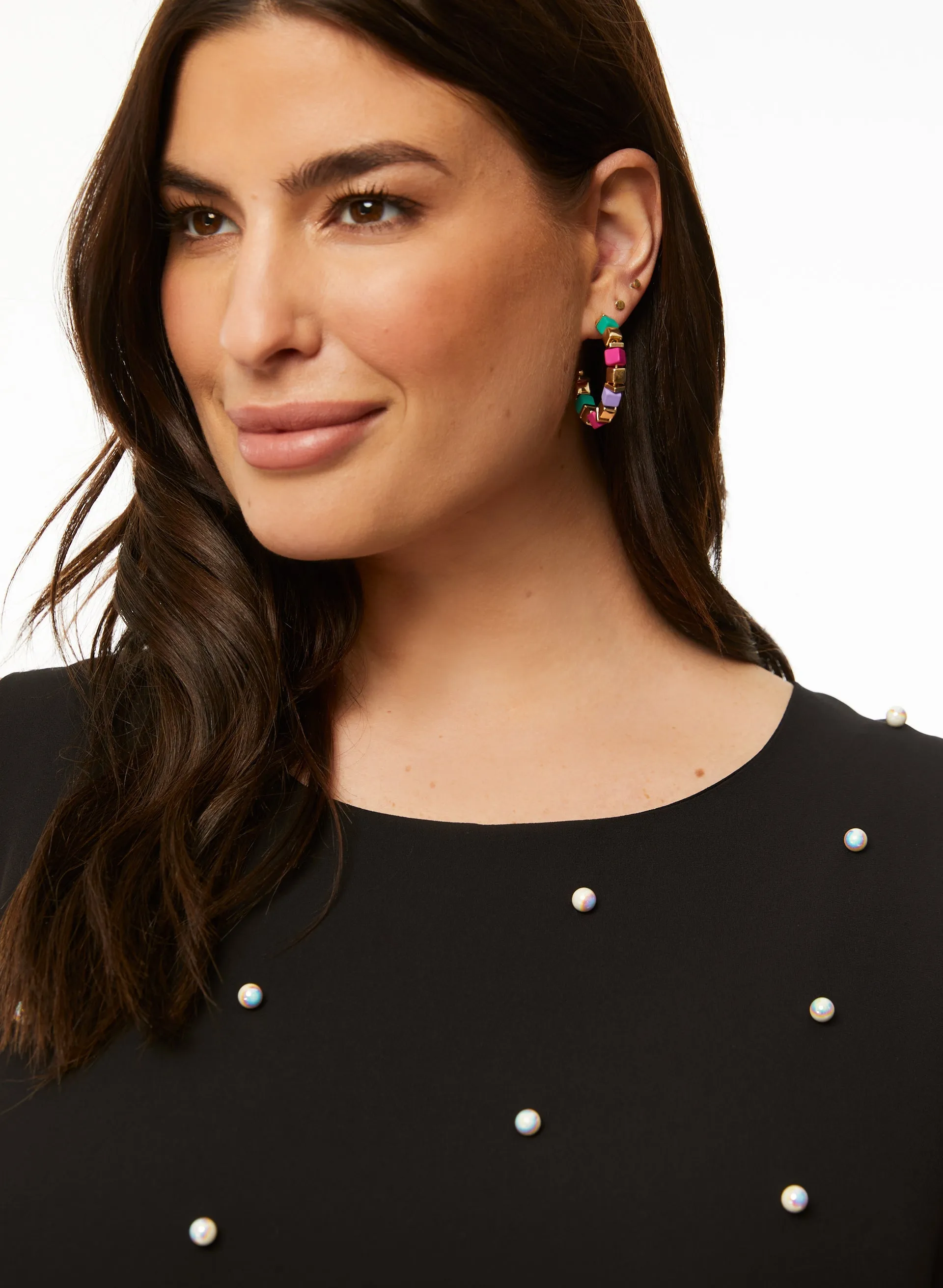 Pearl Detail Sleeveless Top sold by Laura product image thumbnail 2