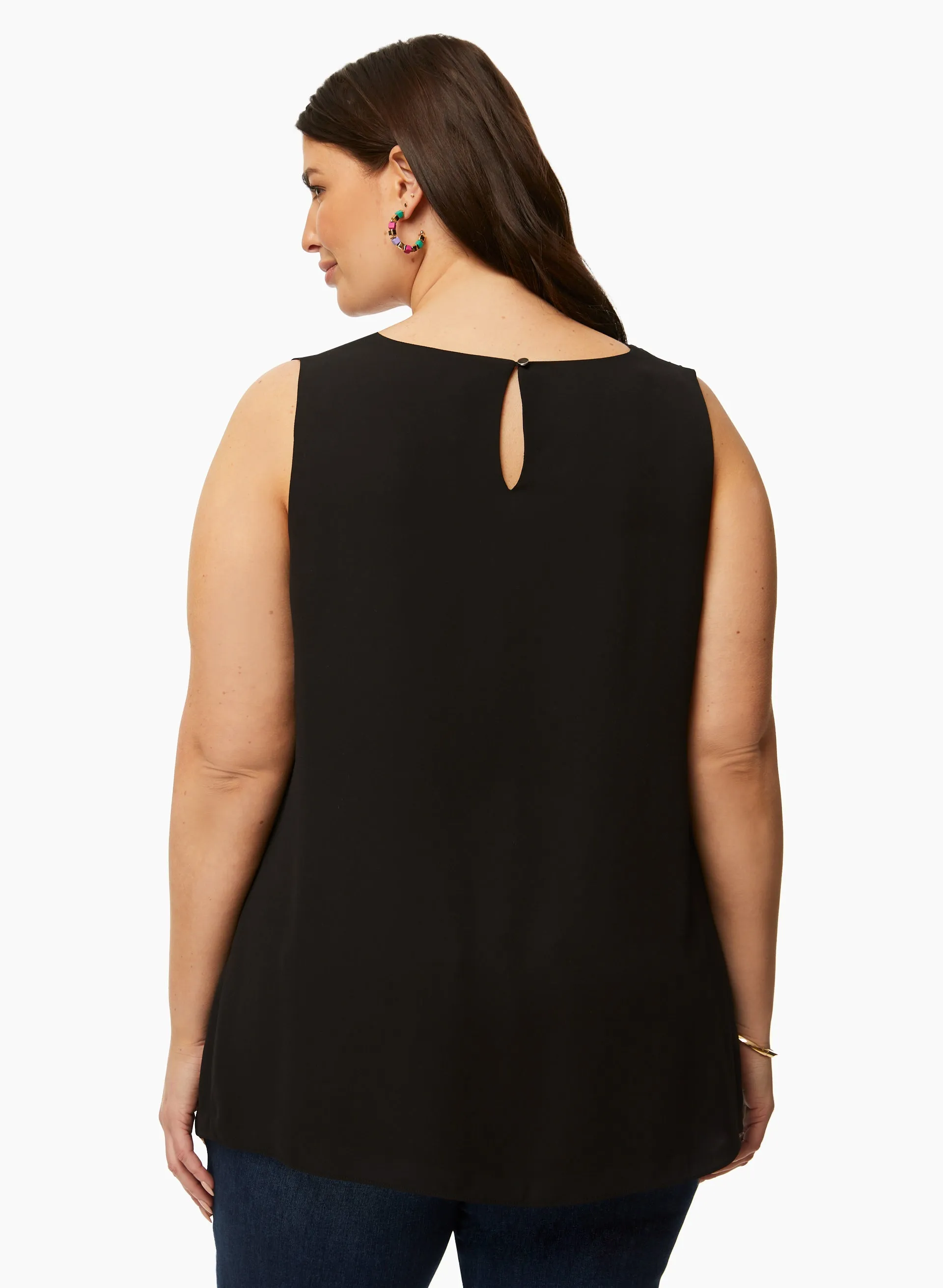 Pearl Detail Sleeveless Top sold by Laura product image thumbnail 4