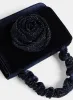 Rosette Embellished Box Clutch sold by Laura