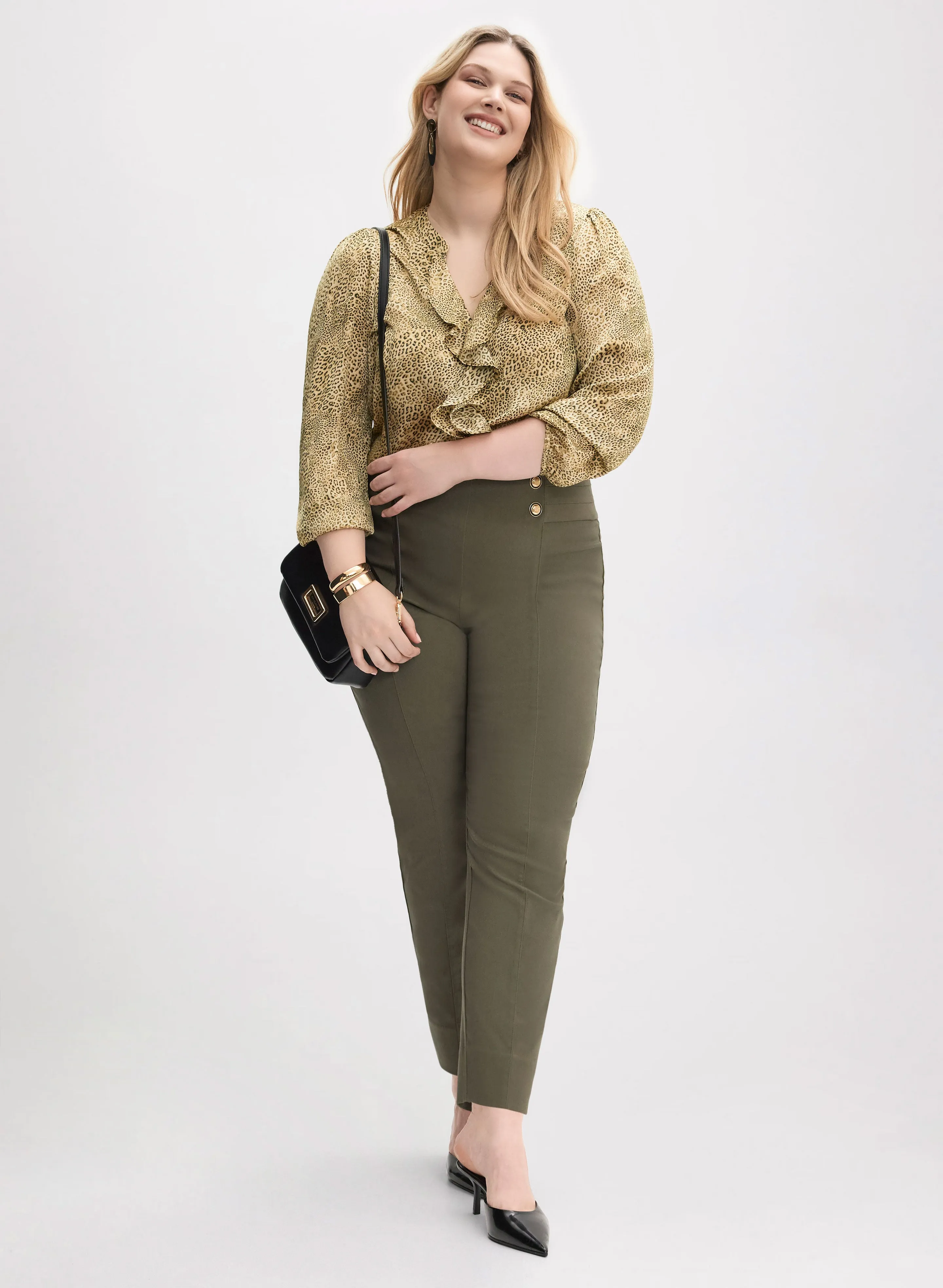 Sofia Pull-On Slim Leg Pants - Regular sold by Laura product image thumbnail 3