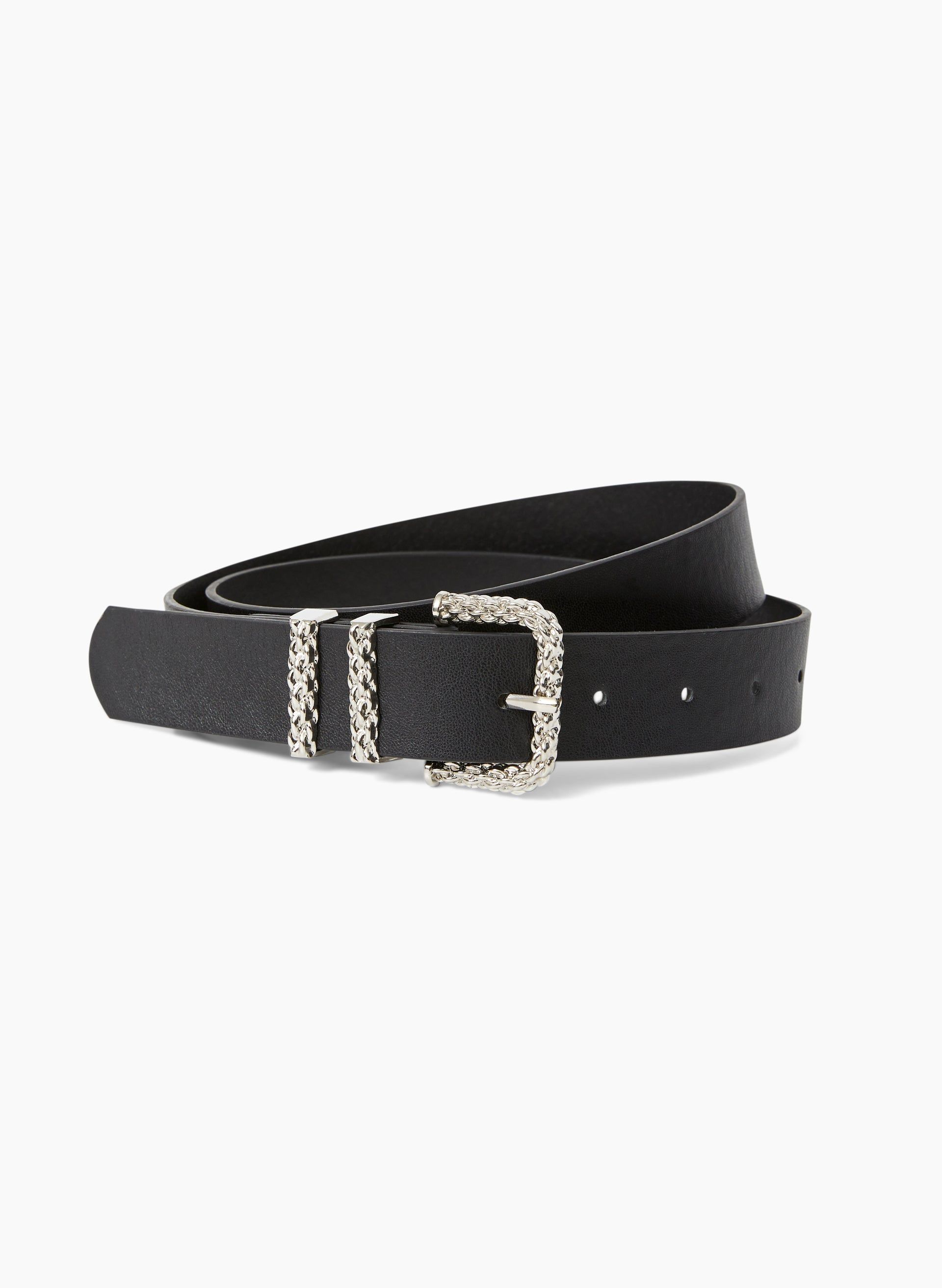 Textured Buckle Detail Belt sold by Laura