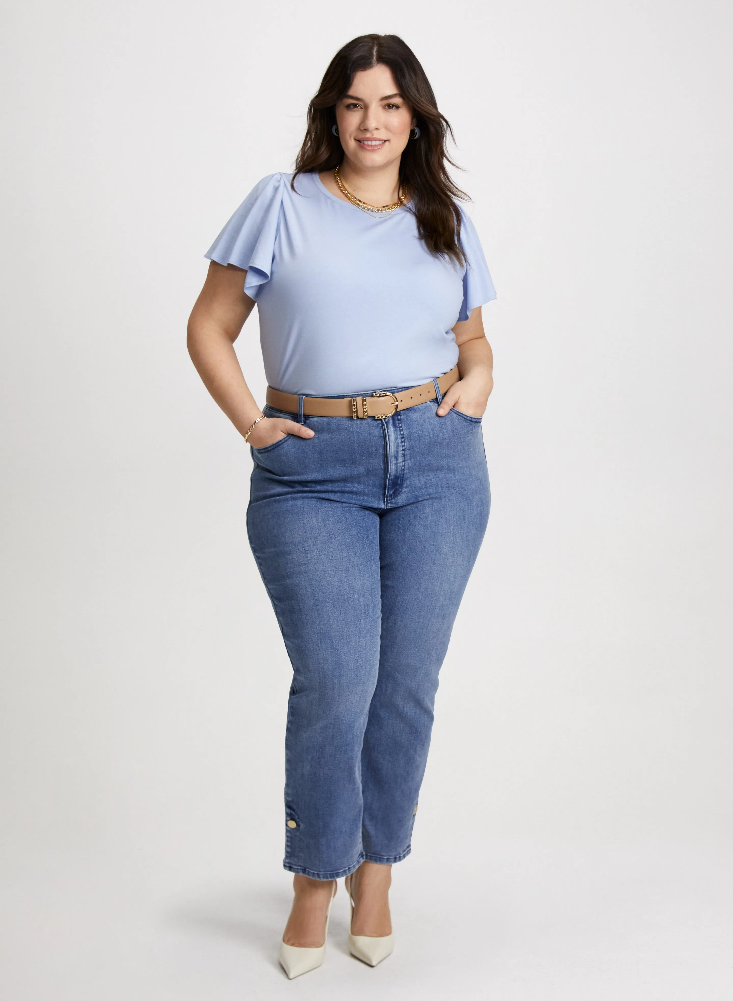 Flutter Sleeve T-shirt sold by Laura product image thumbnail 3