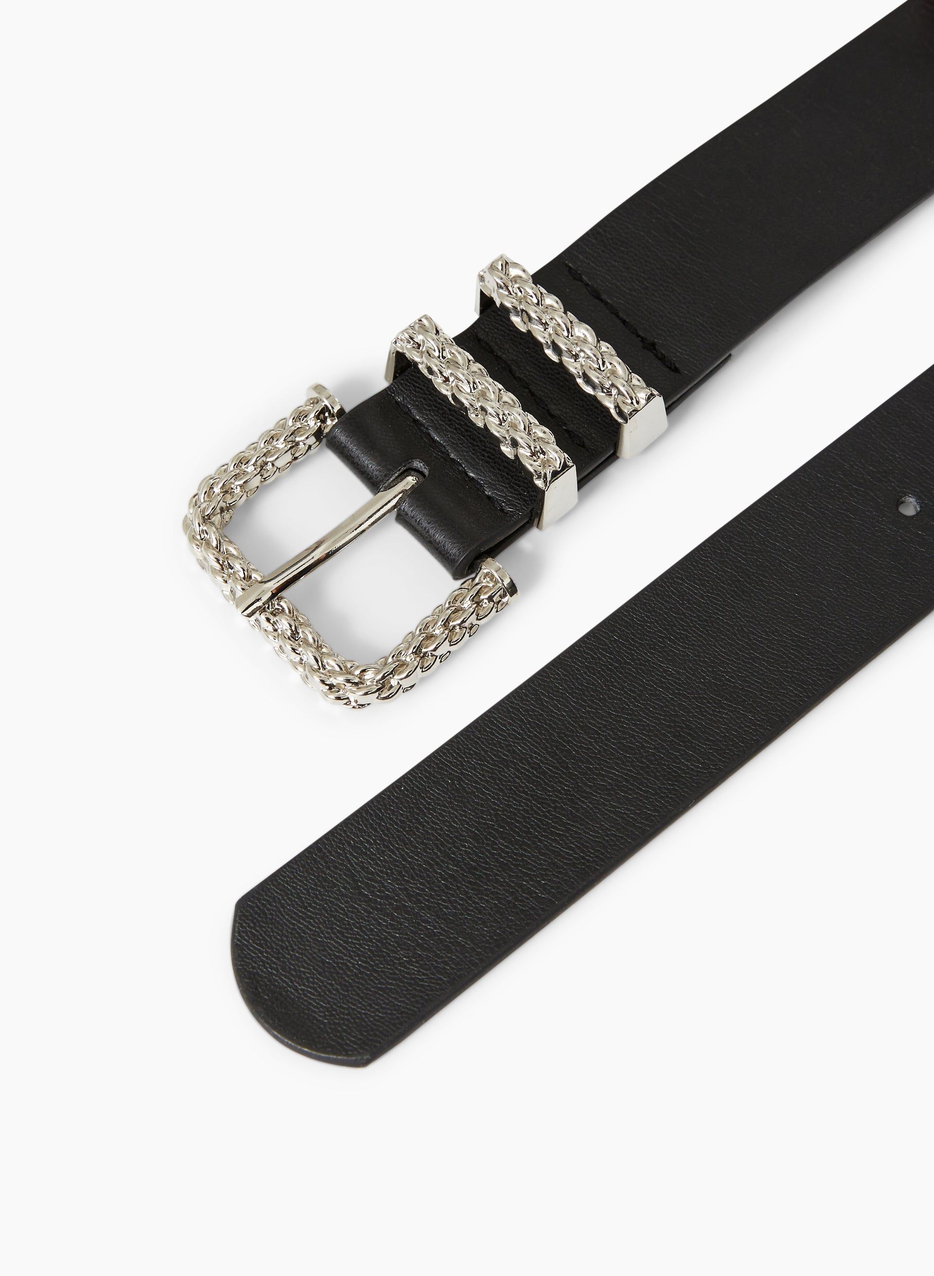 Textured Buckle Detail Belt sold by Laura product image thumbnail 2