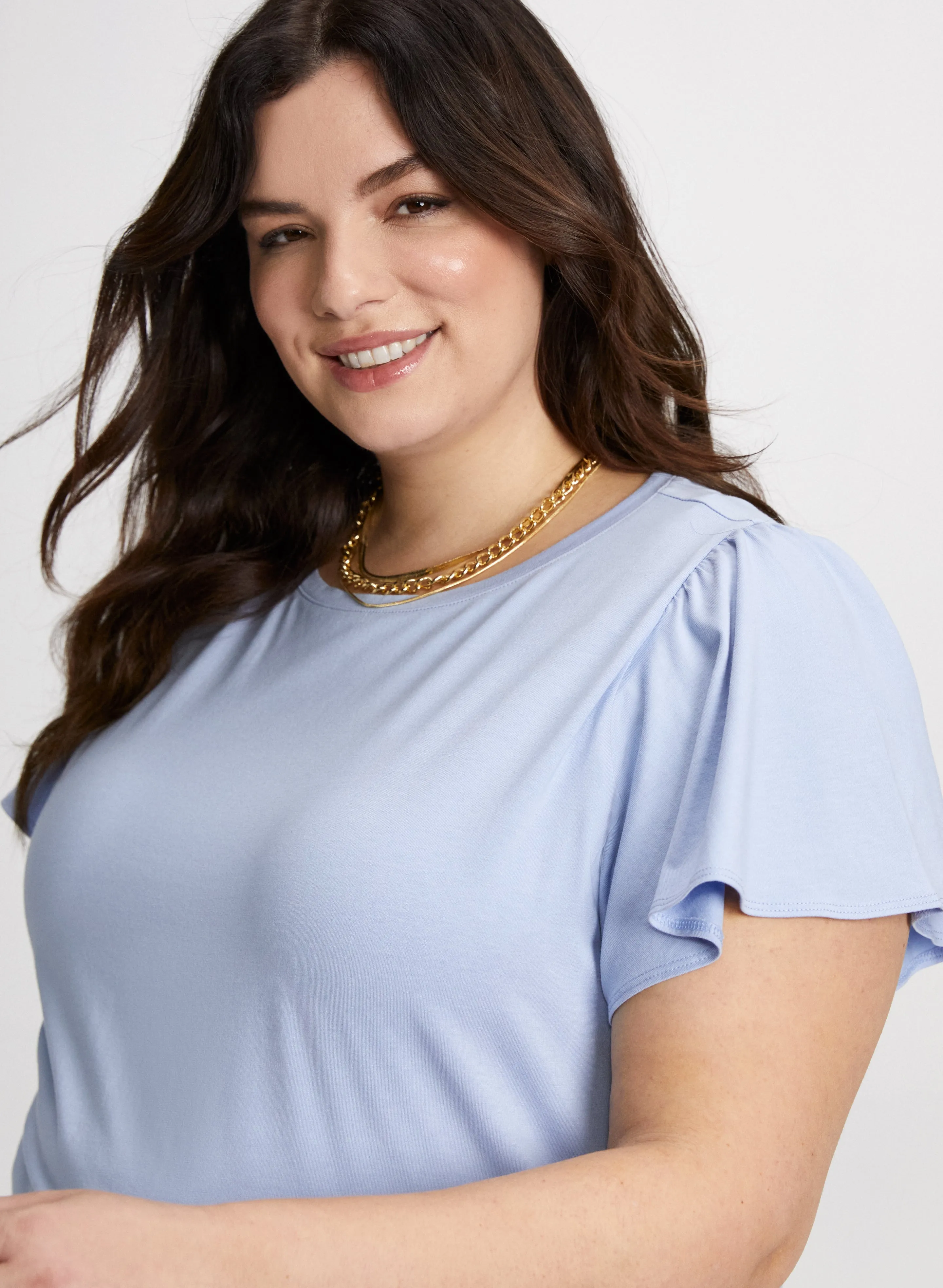 Flutter Sleeve T-shirt sold by Laura product image thumbnail 2