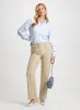Ruffle Sleeve Blouse & Belted Pants sold by Laura