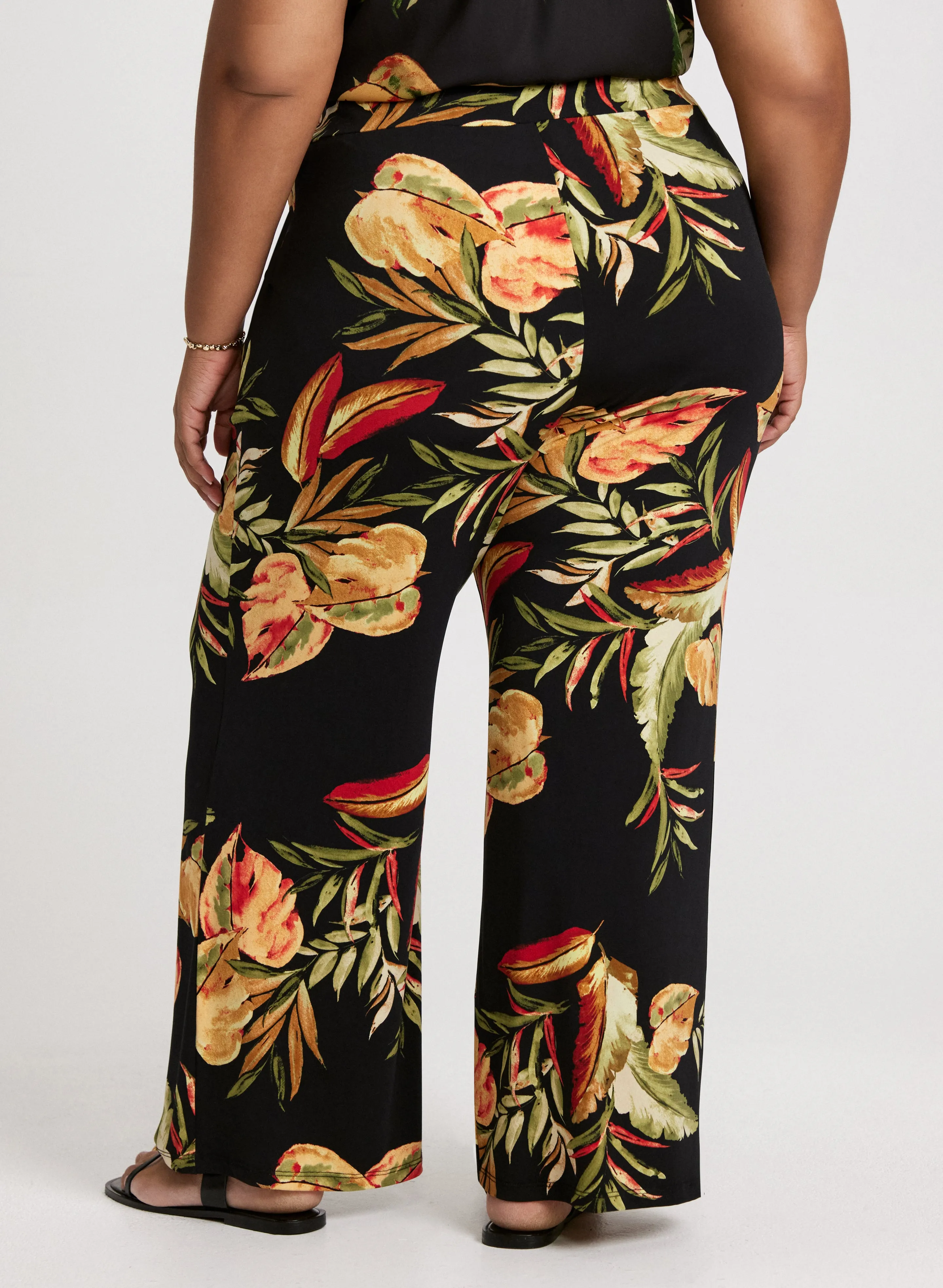 Tropical Pull-On Wide Leg Pants sold by Laura product image thumbnail 2