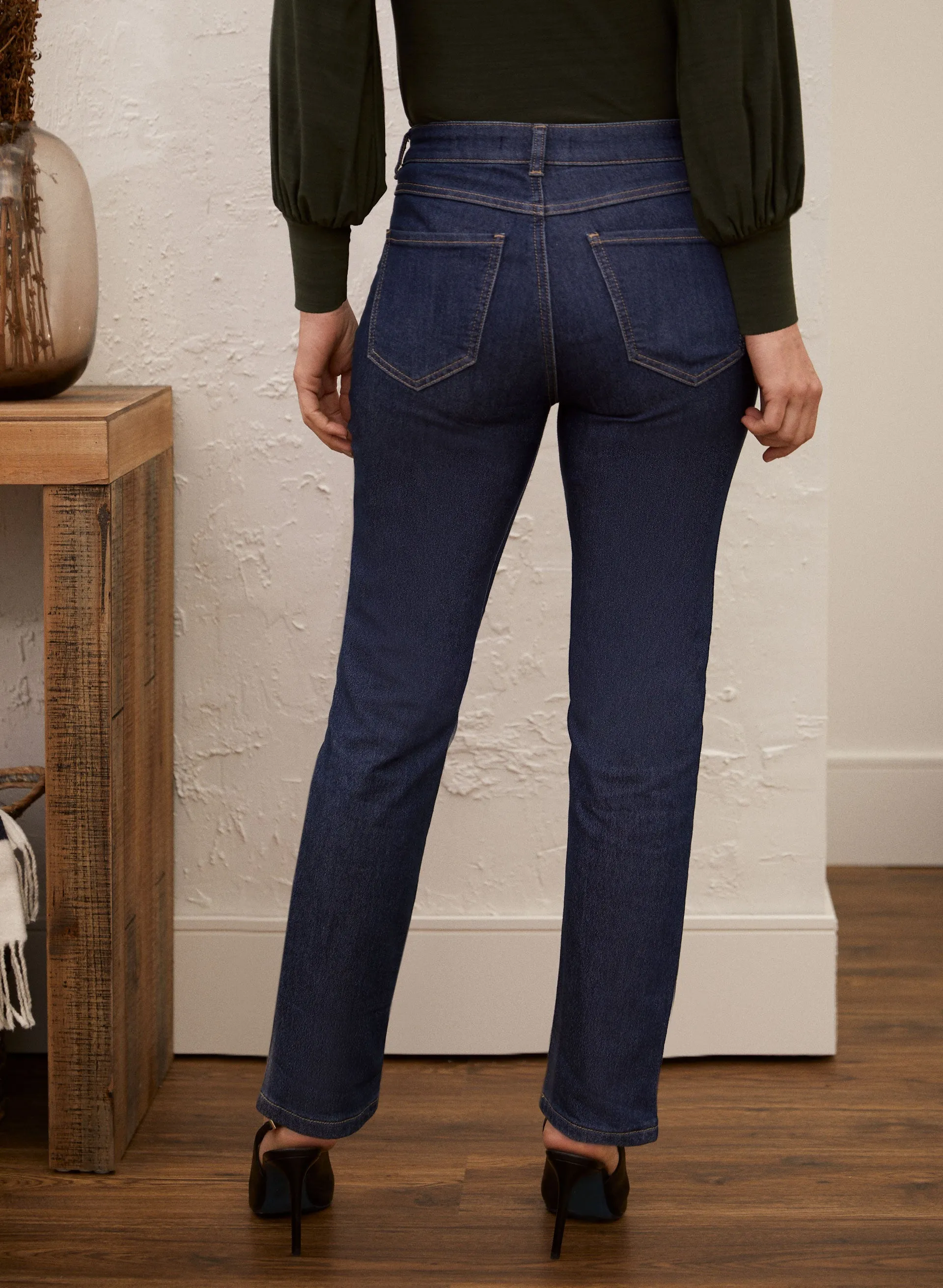Stretch Slim Leg Jeans sold by Laura product image thumbnail 4