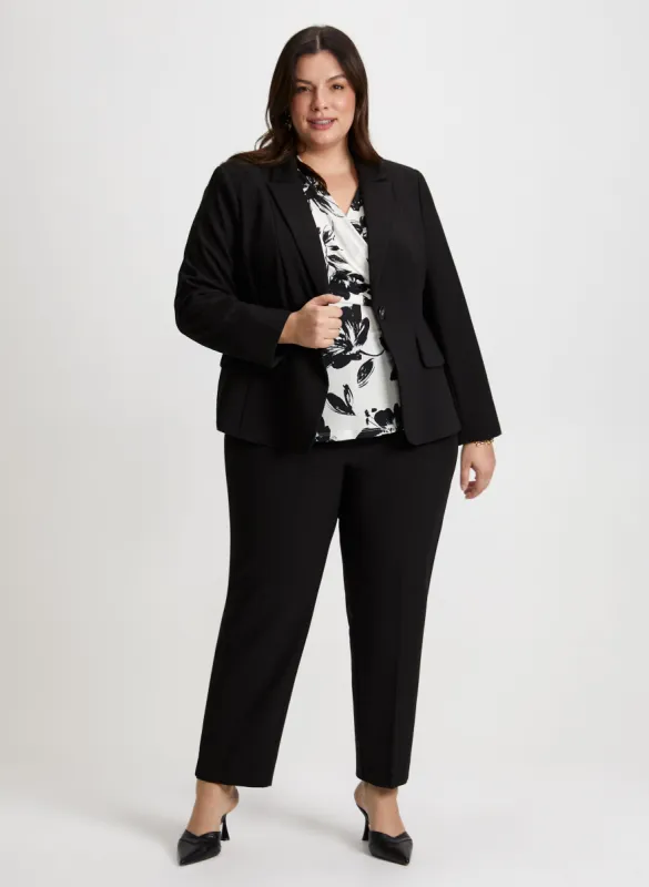 Short Blazer & City Fit Pants sold by Laura