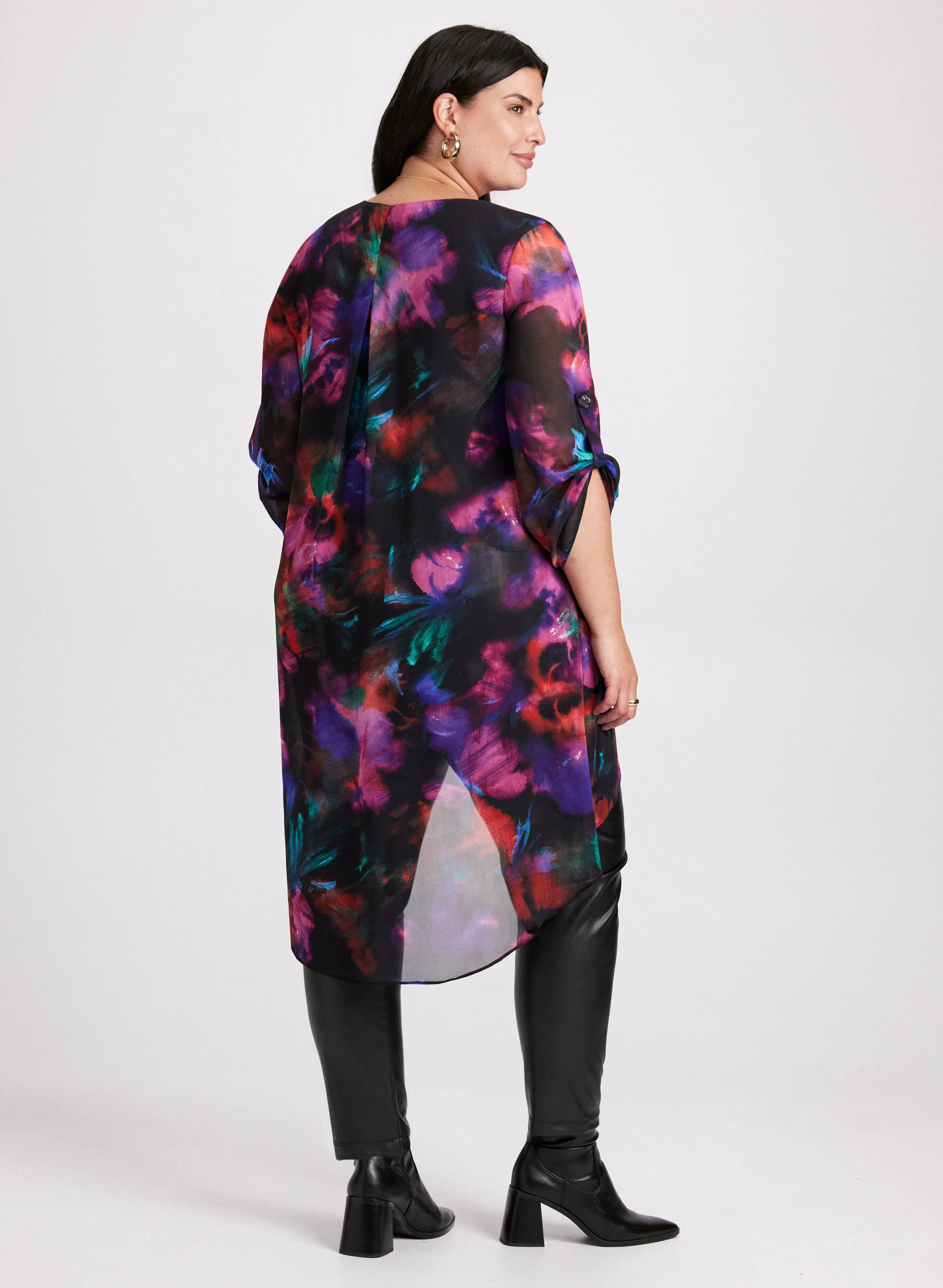 Joseph Ribkoff - Abstract Asymmetric Top sold by Laura product image thumbnail 4