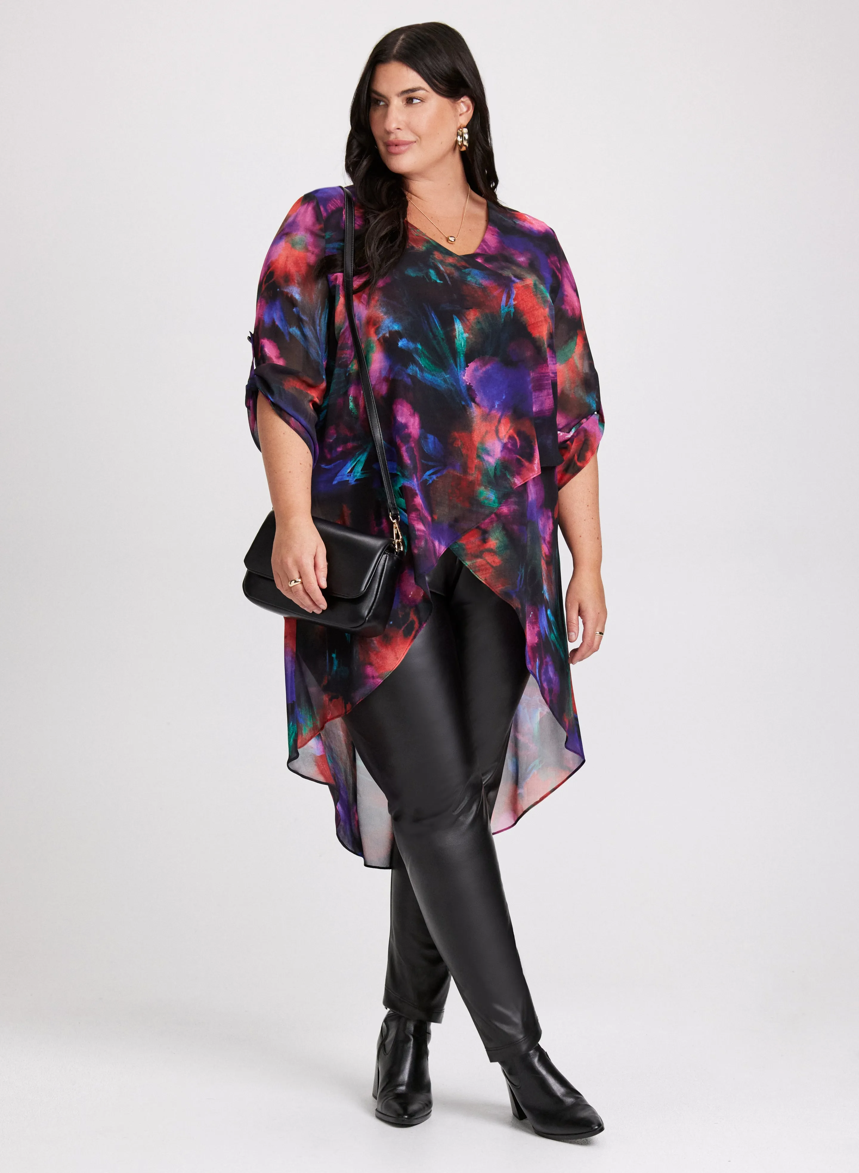 Joseph Ribkoff - Abstract Asymmetric Top sold by Laura product image thumbnail 3