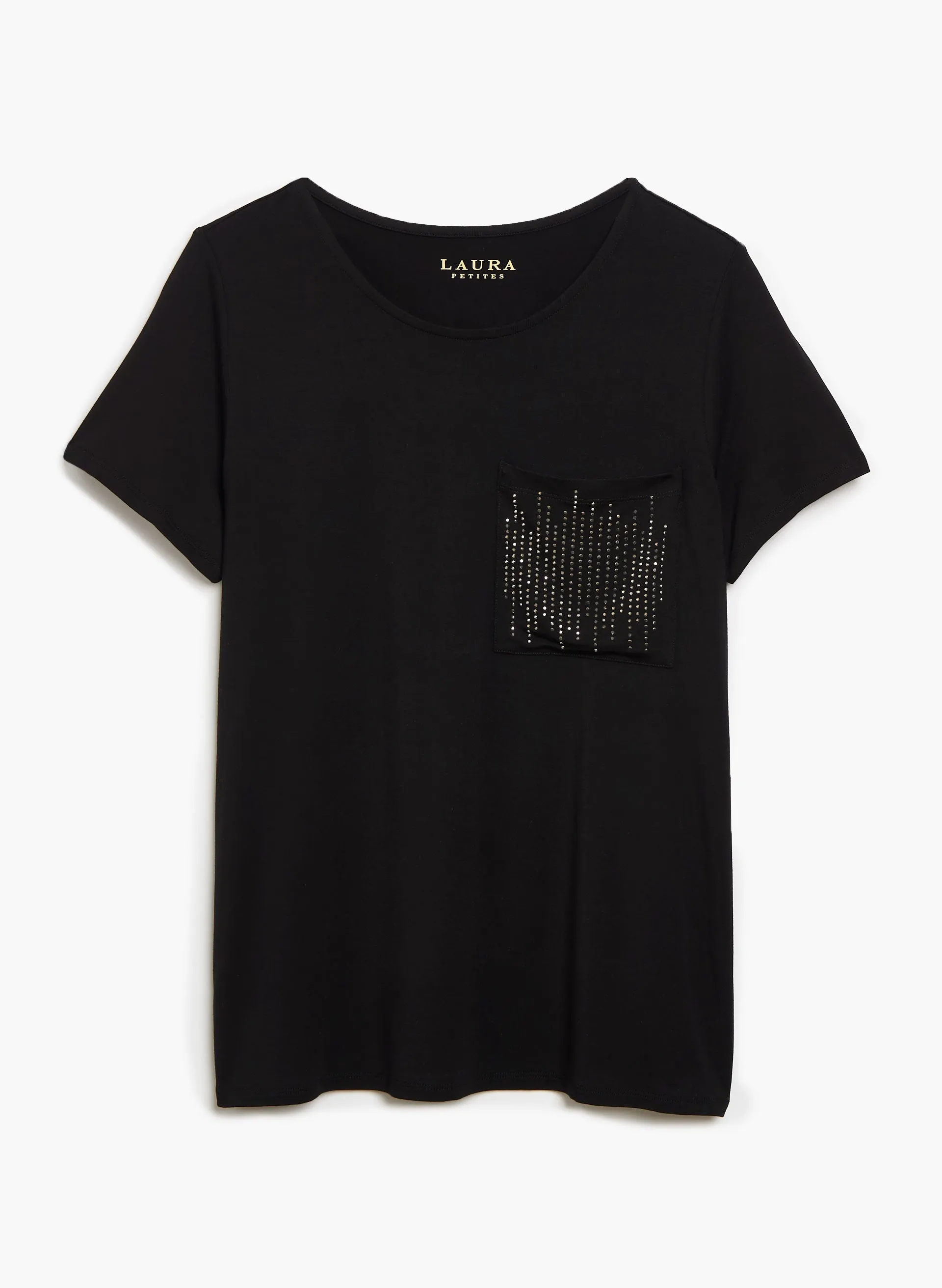 Embellished Scoop Neck Top sold by Laura product image thumbnail 5