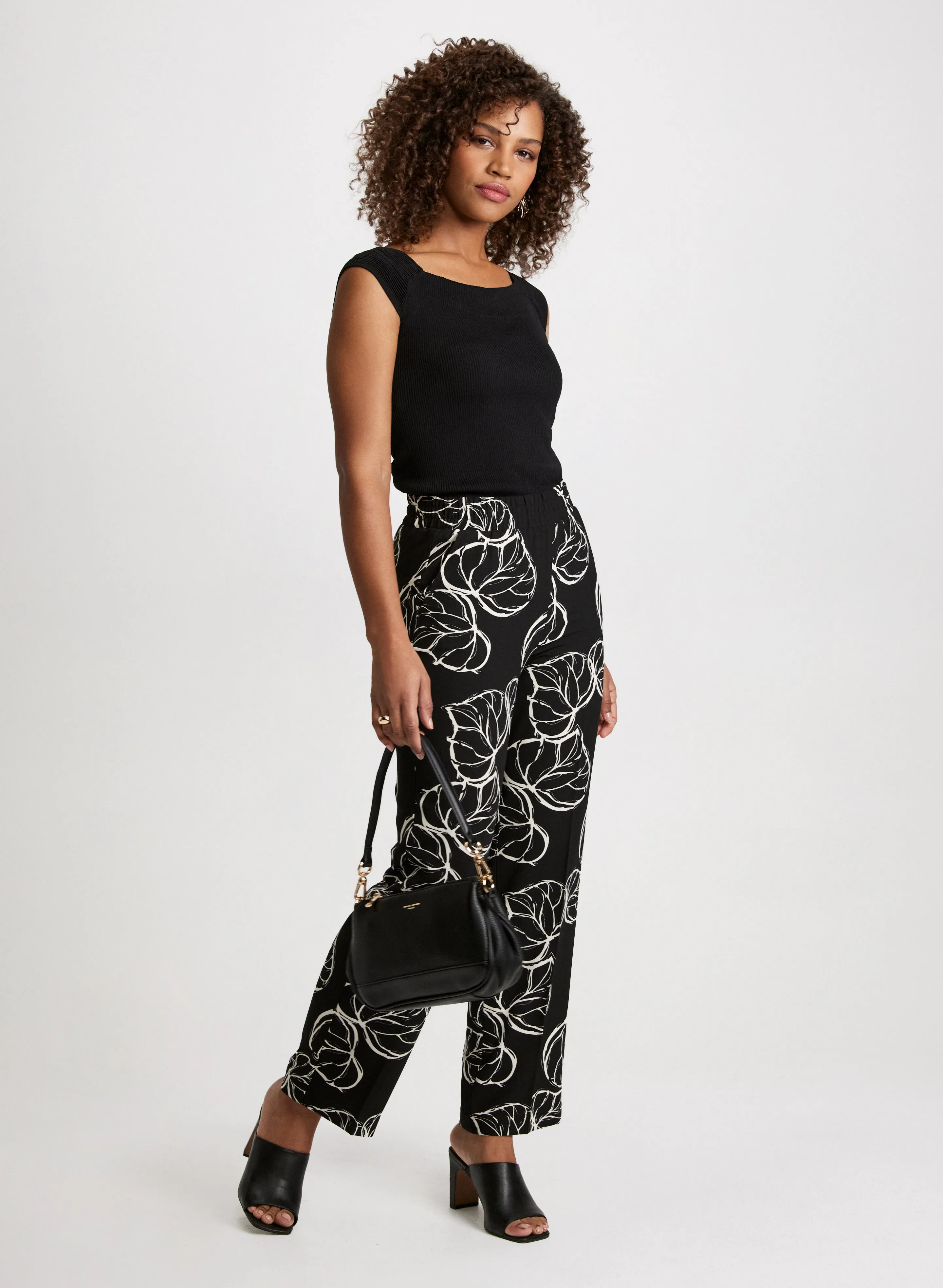 Wide-Leg Crepe Pants sold by Laura product image thumbnail 3