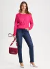 Dolman Sleeve Button Detail Top sold by Laura