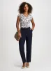 Cap Sleeve Paisley Print Top sold by Laura