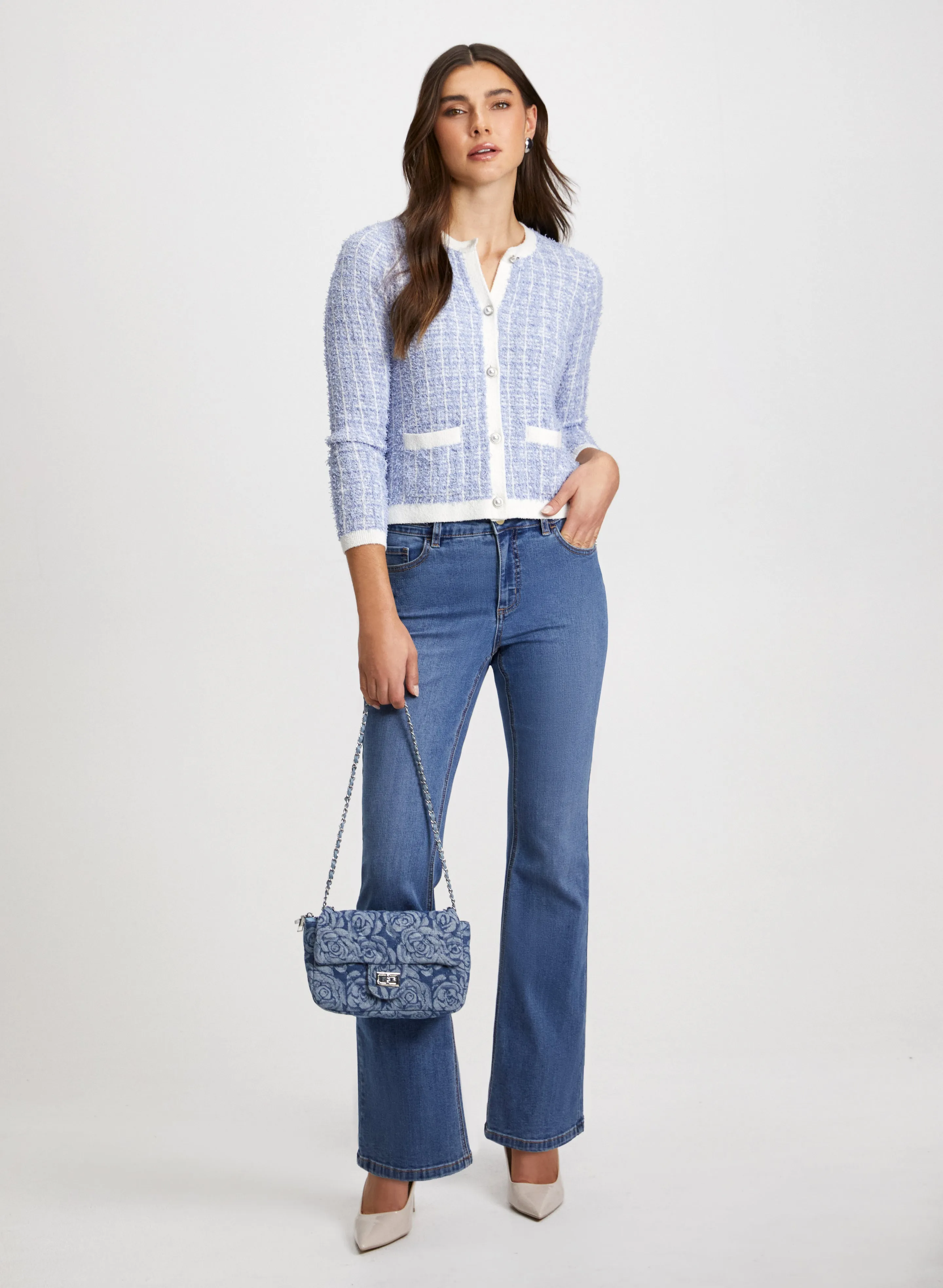 Chain Trim Bootcut Jeans sold by Laura product image thumbnail 4