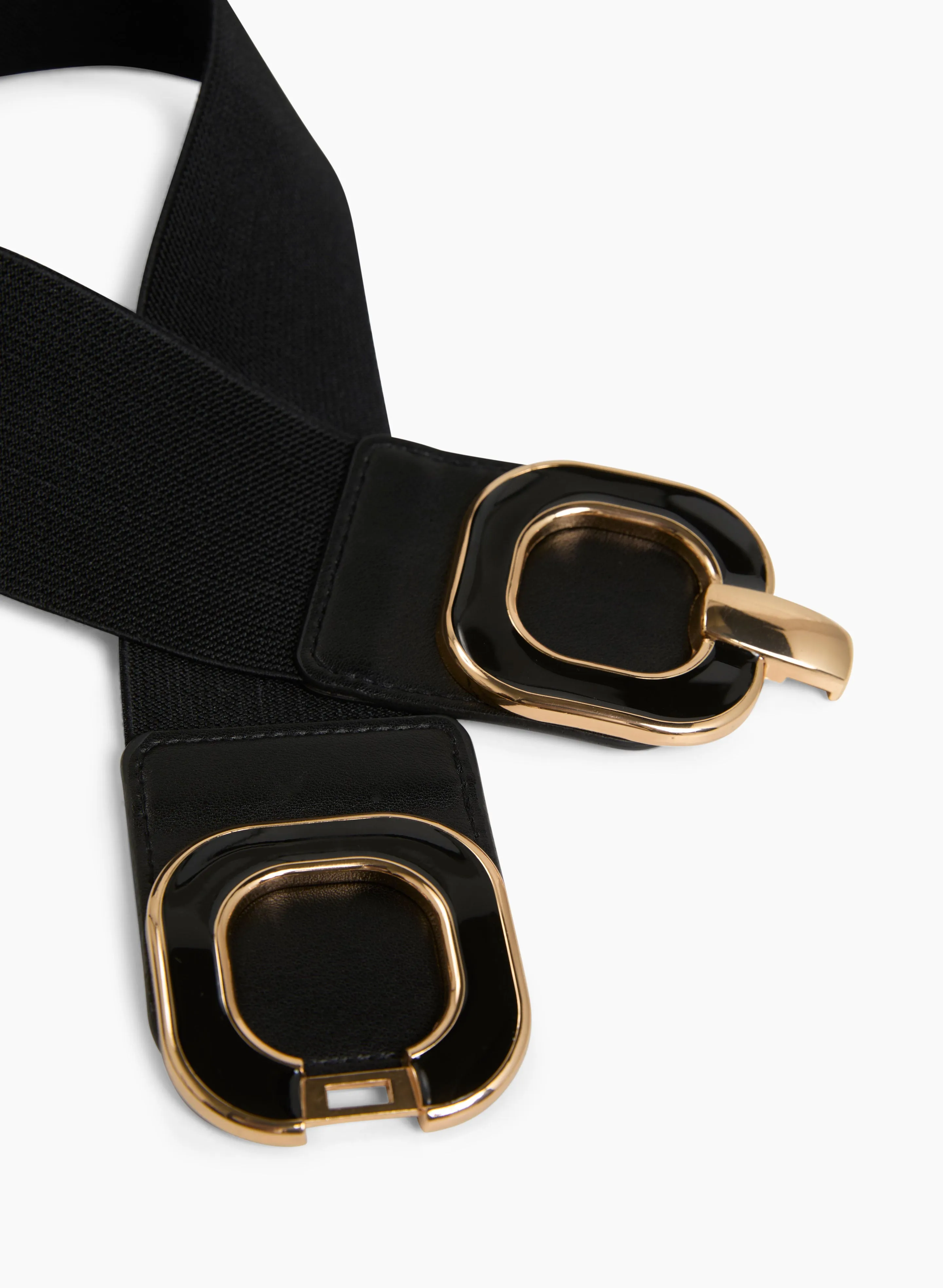 Double Square Buckle Elastic Belt sold by Laura product image thumbnail 2