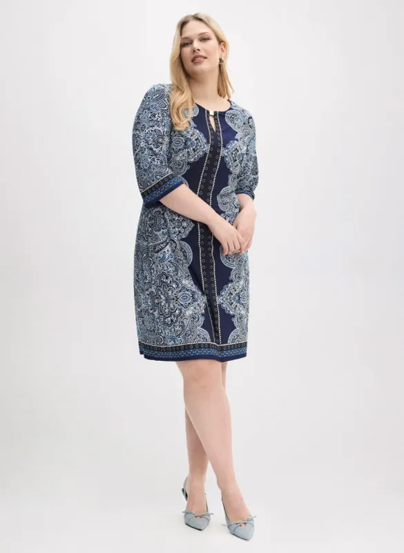 Abstract Print Dress sold by Laura