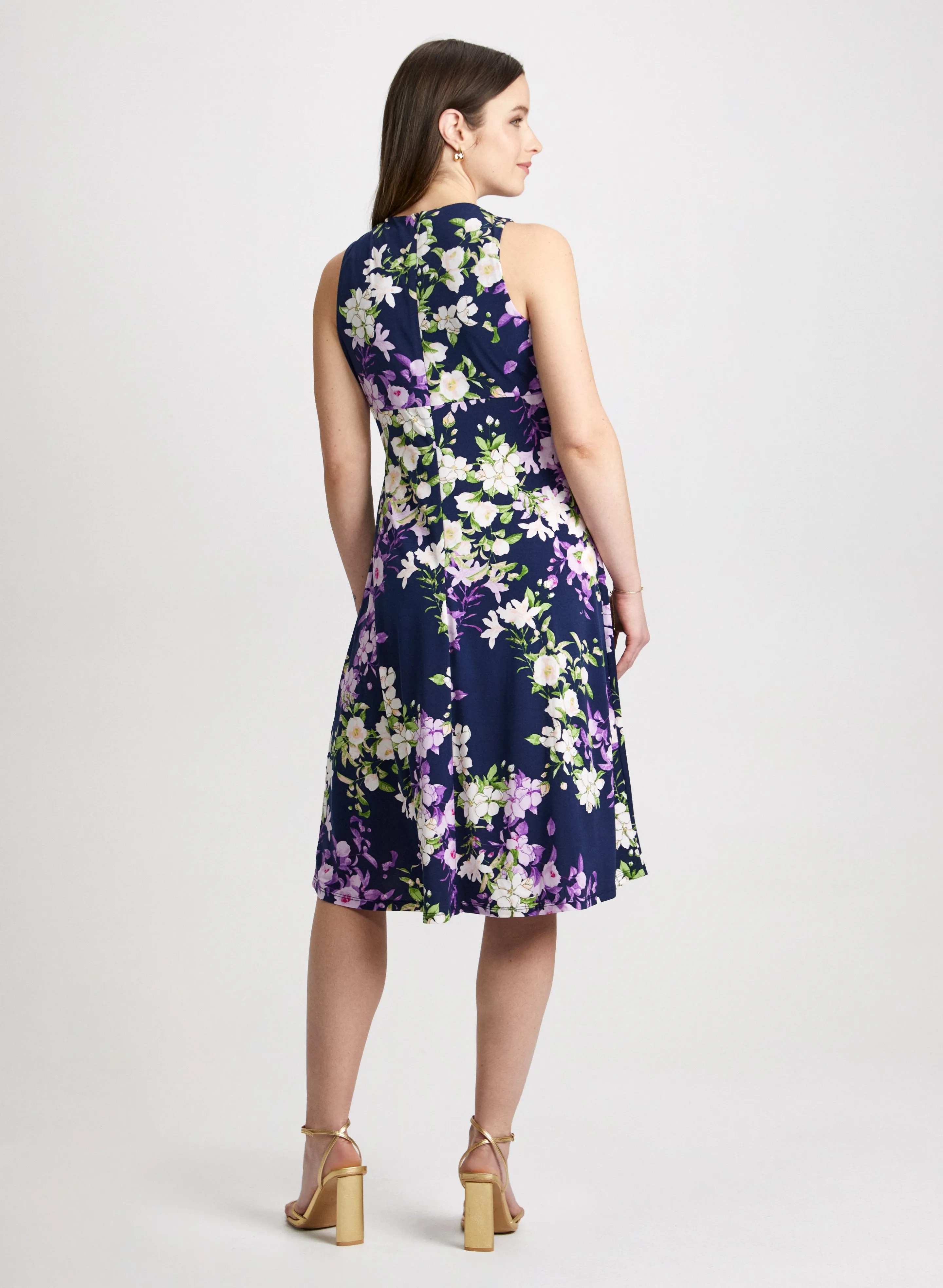 Botanical Empire Waist Dress sold by Laura product image thumbnail 3